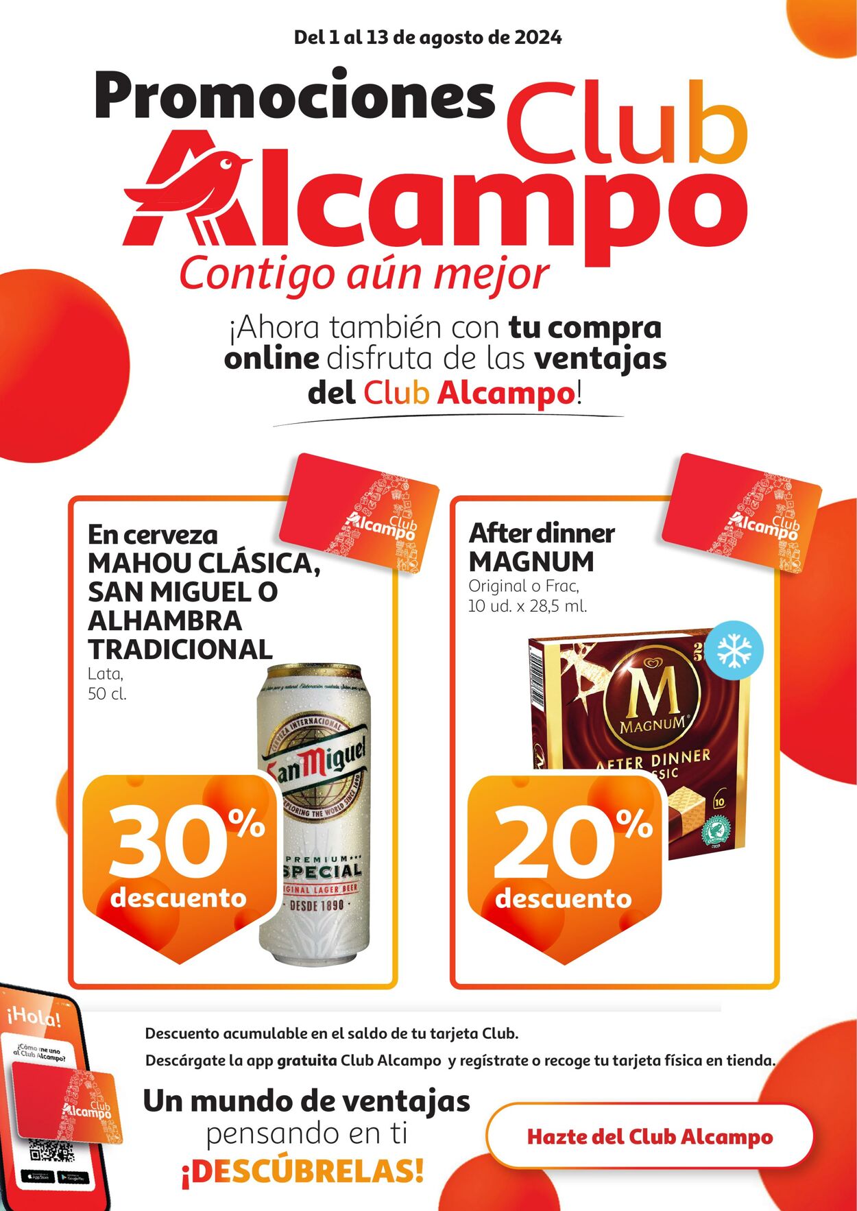 Folleto Alcampo 01.08.2024 - 13.08.2024