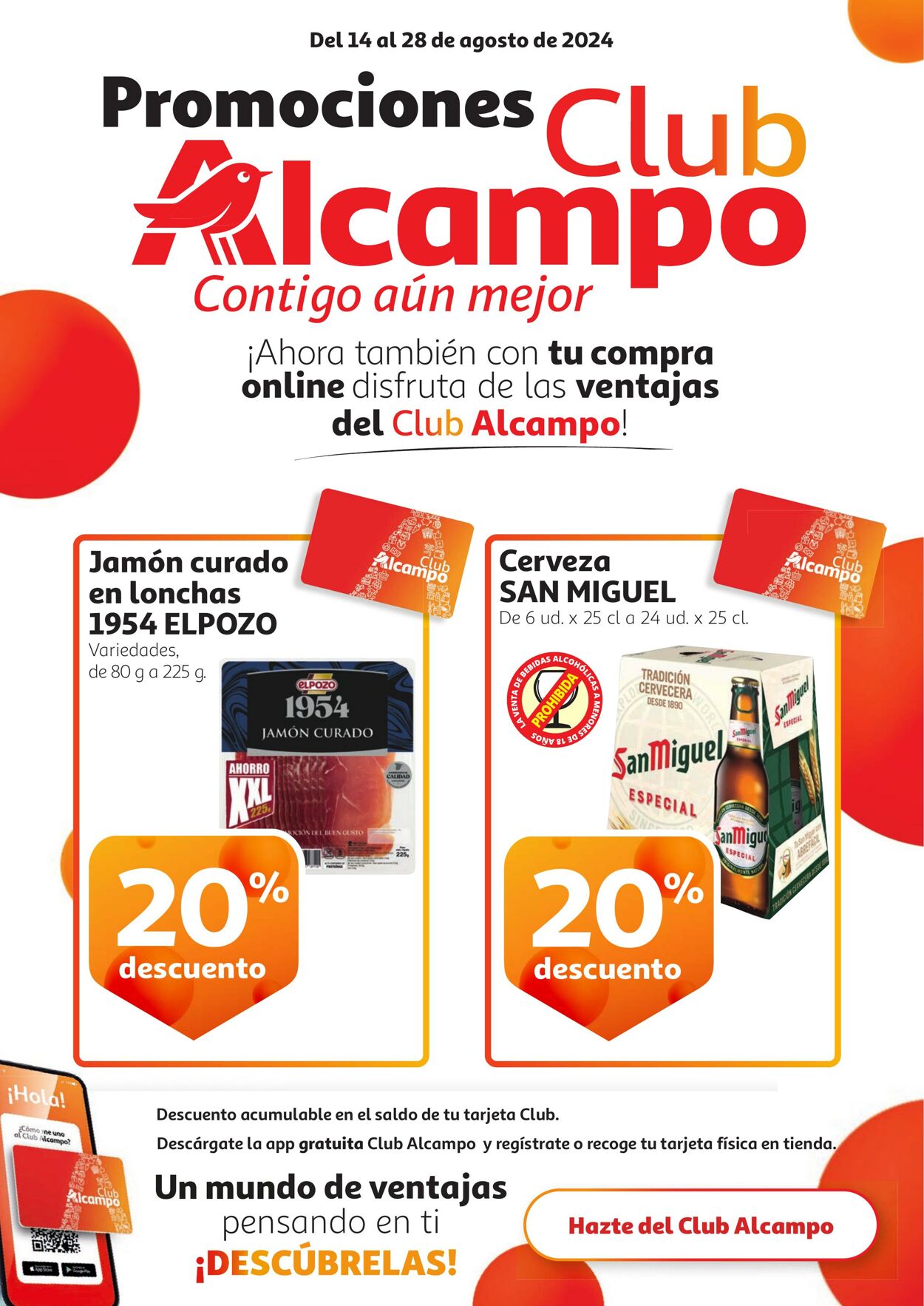 Folleto Alcampo 14.08.2024 - 28.08.2024