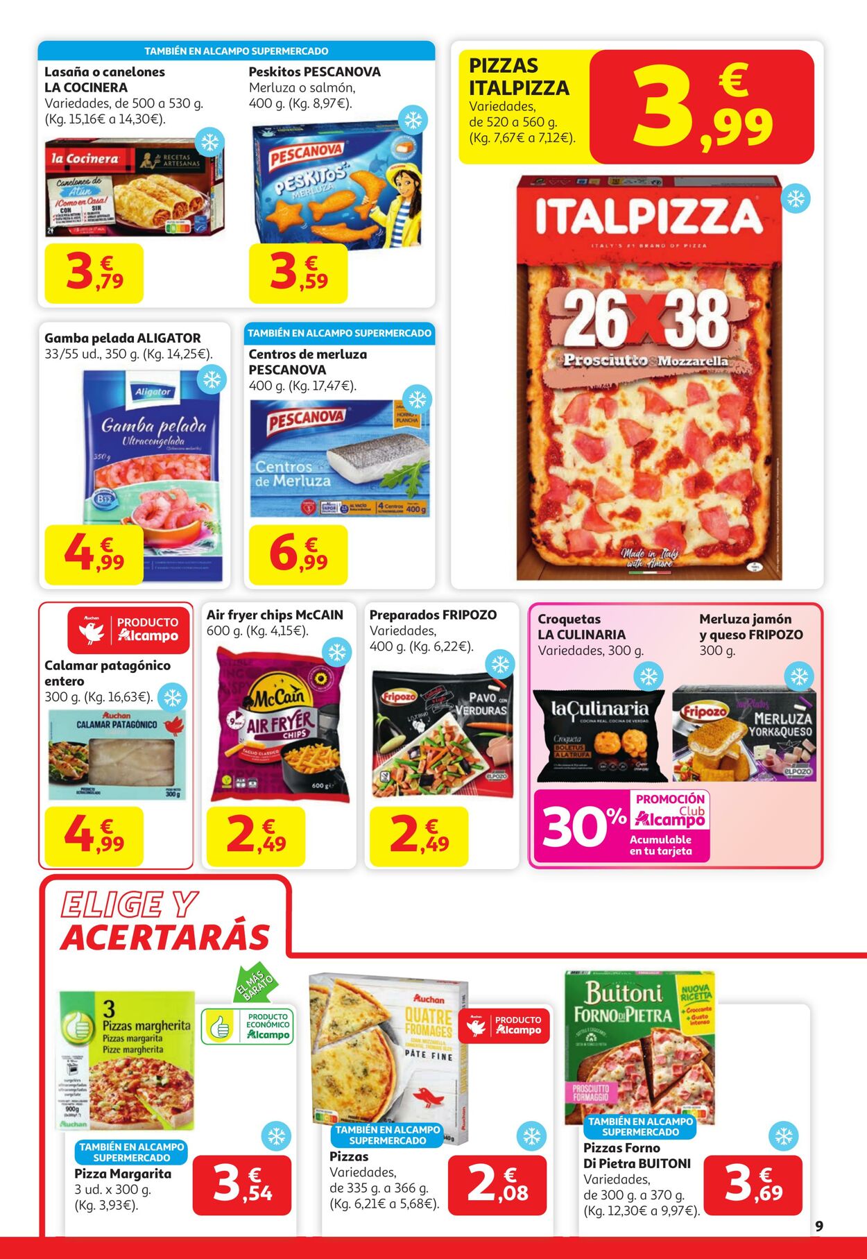 Folleto Alcampo 29.12.2025 - 14.01.2026