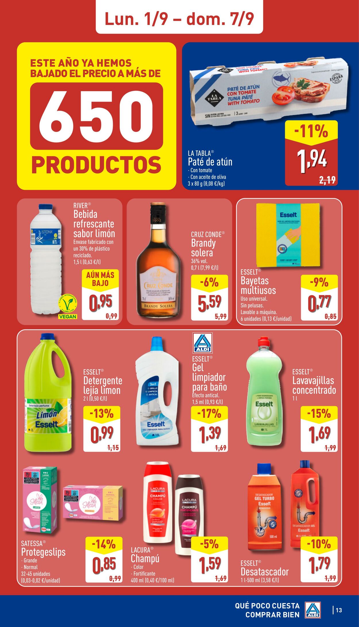 Folleto Aldi 01.09.2025 - 07.09.2025