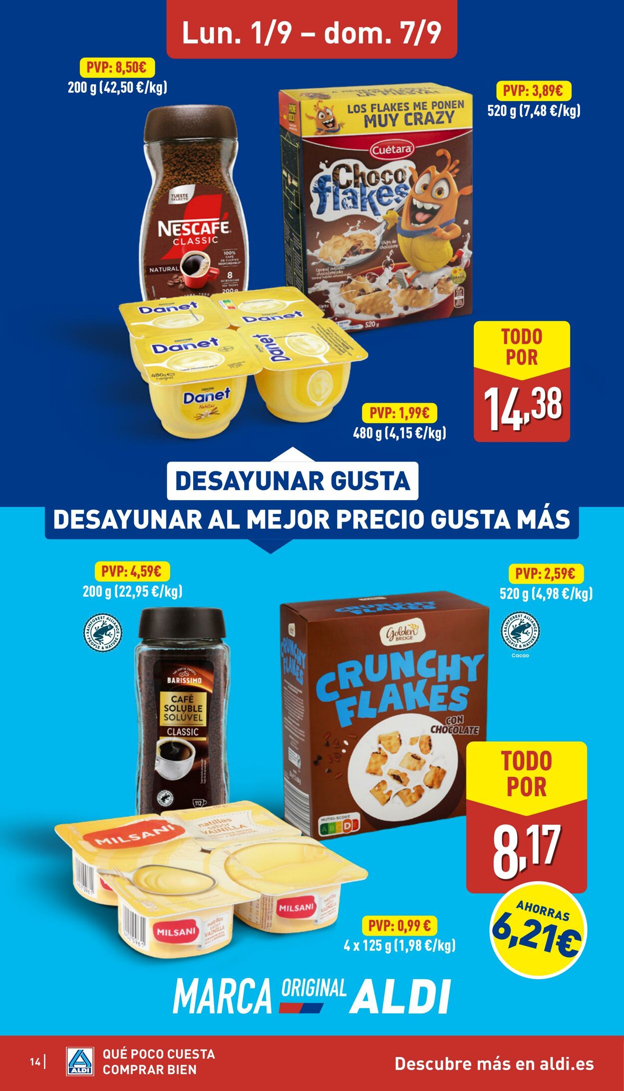 Folleto Aldi 01.09.2025 - 07.09.2025