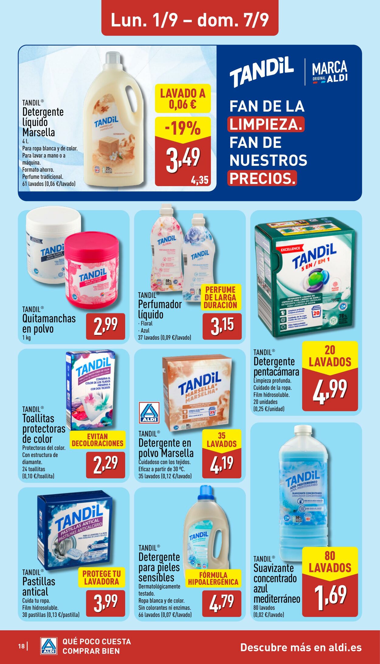 Folleto Aldi 01.09.2025 - 07.09.2025