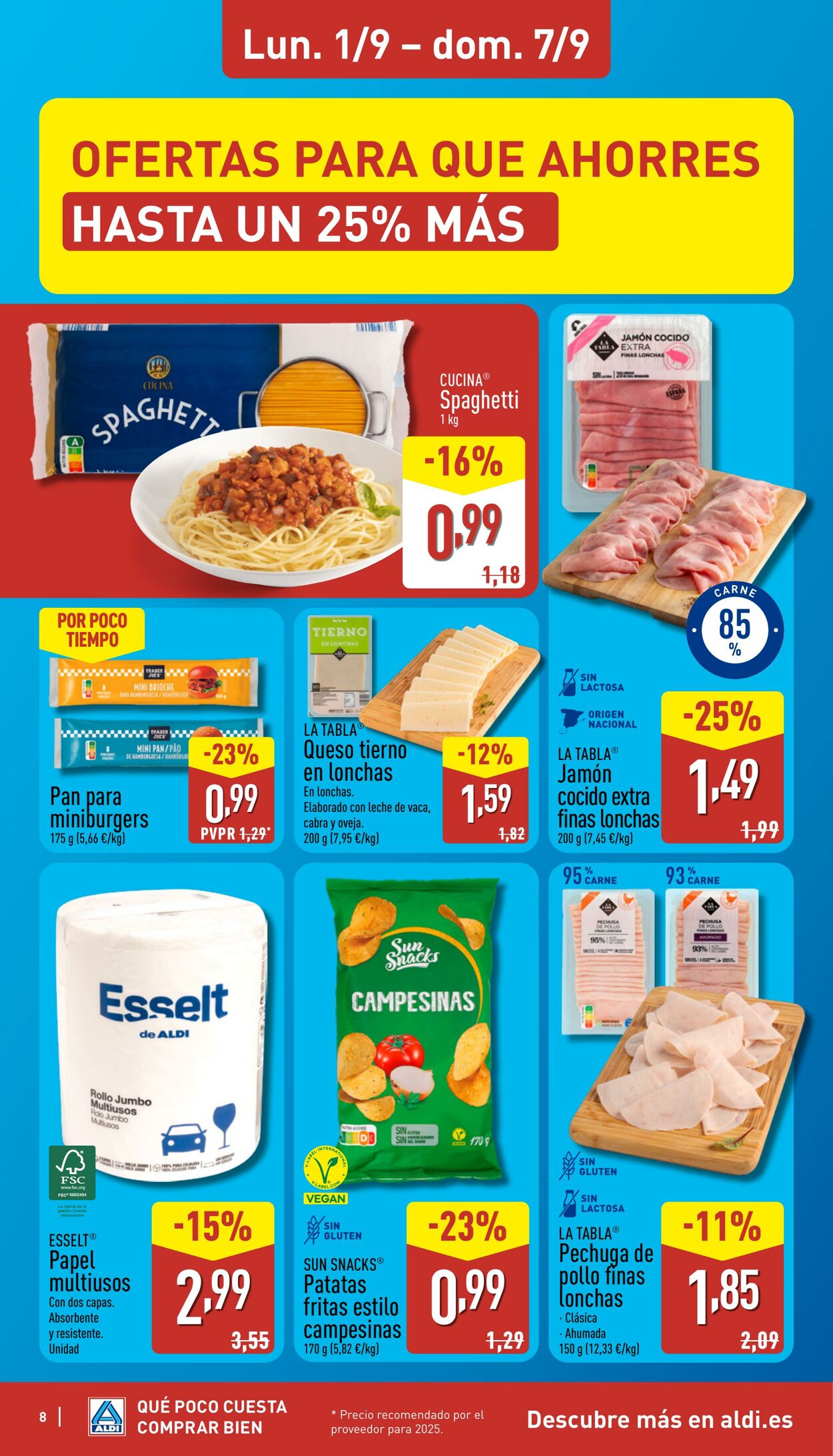 Folleto Aldi 01.09.2025 - 07.09.2025