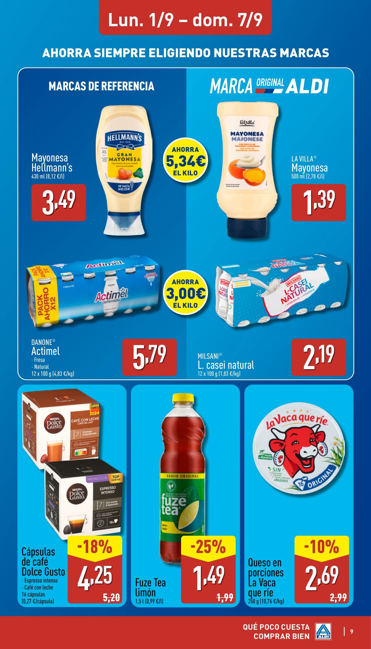 Folleto Aldi 01.09.2025 - 07.09.2025