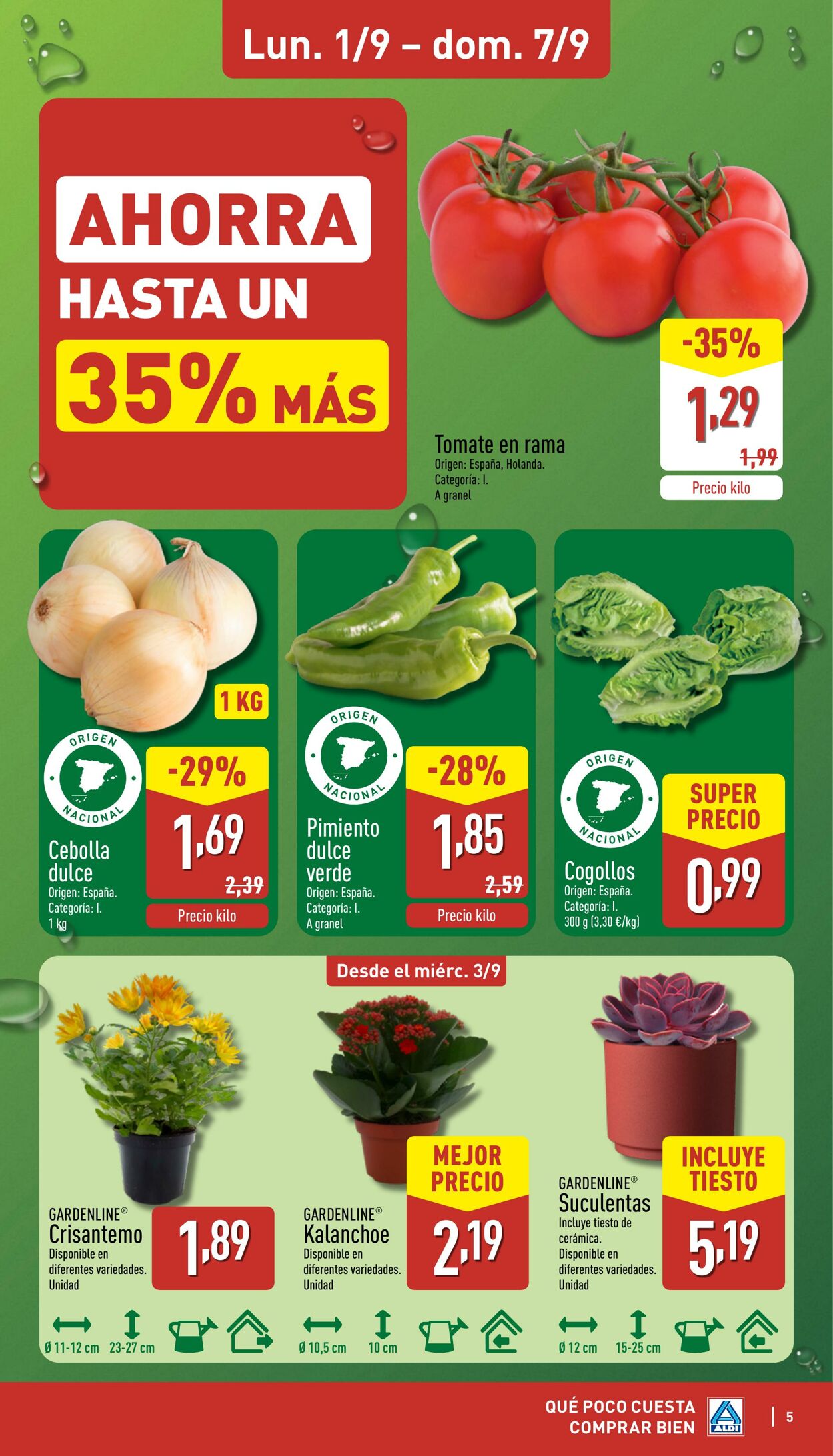 Folleto Aldi 01.09.2025 - 07.09.2025