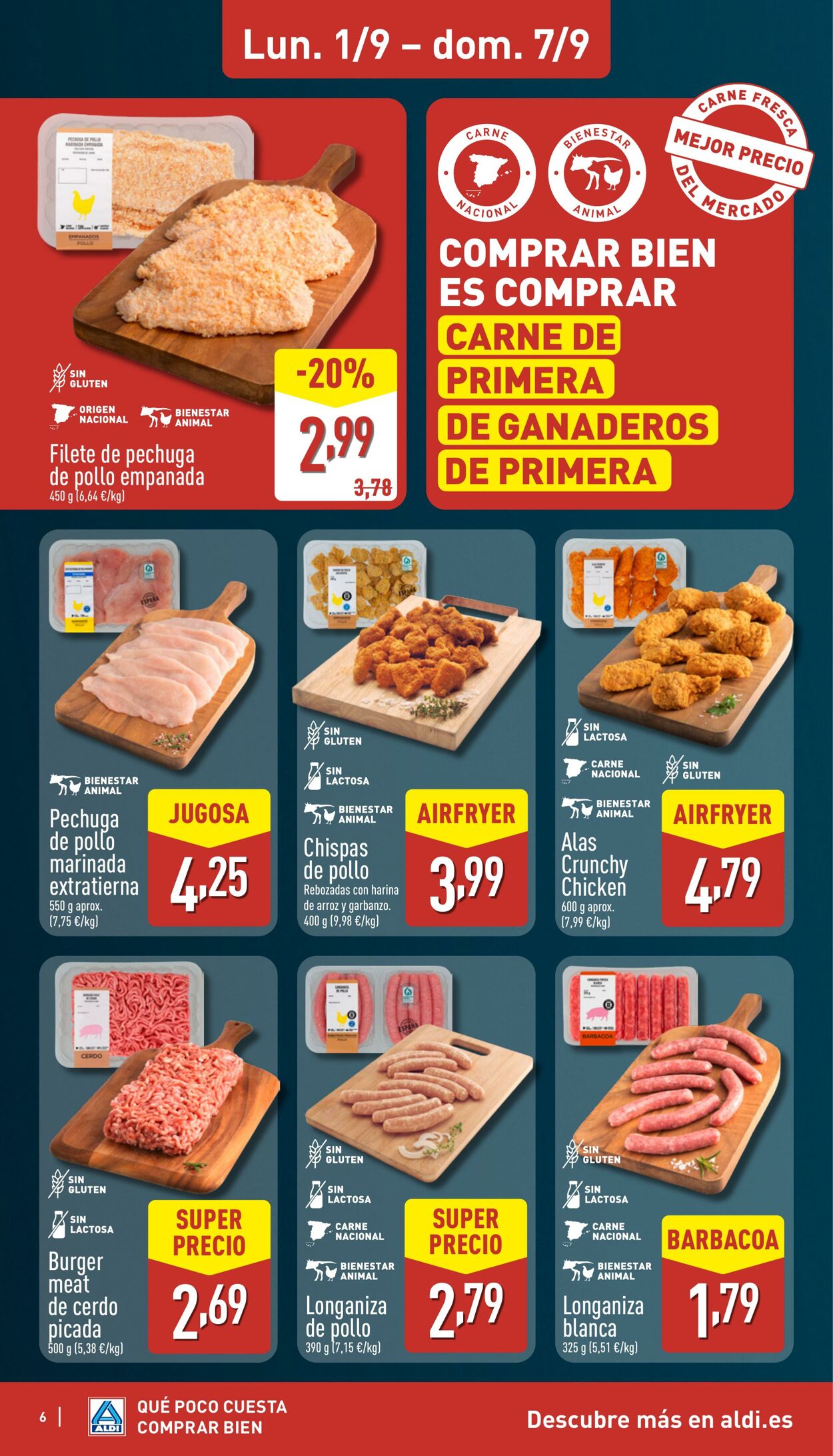 Folleto Aldi 01.09.2025 - 07.09.2025