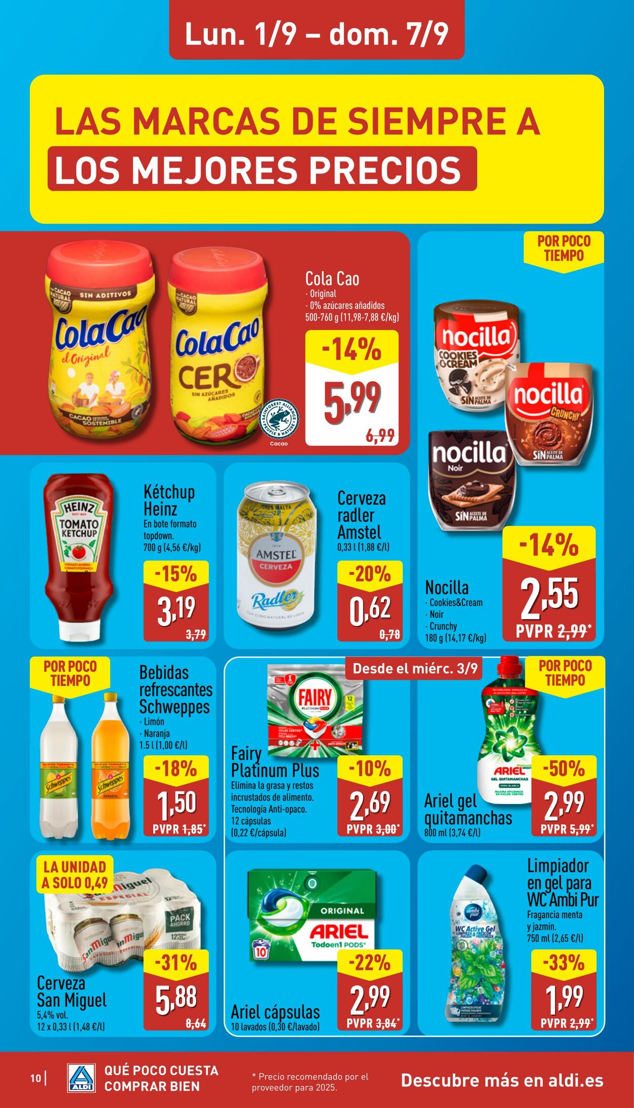 Folleto Aldi 01.09.2025 - 07.09.2025