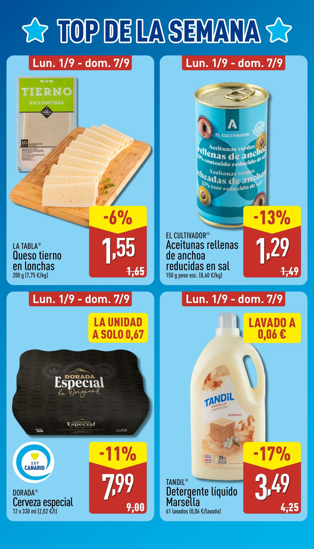 Folleto Aldi 01.09.2025 - 07.09.2025
