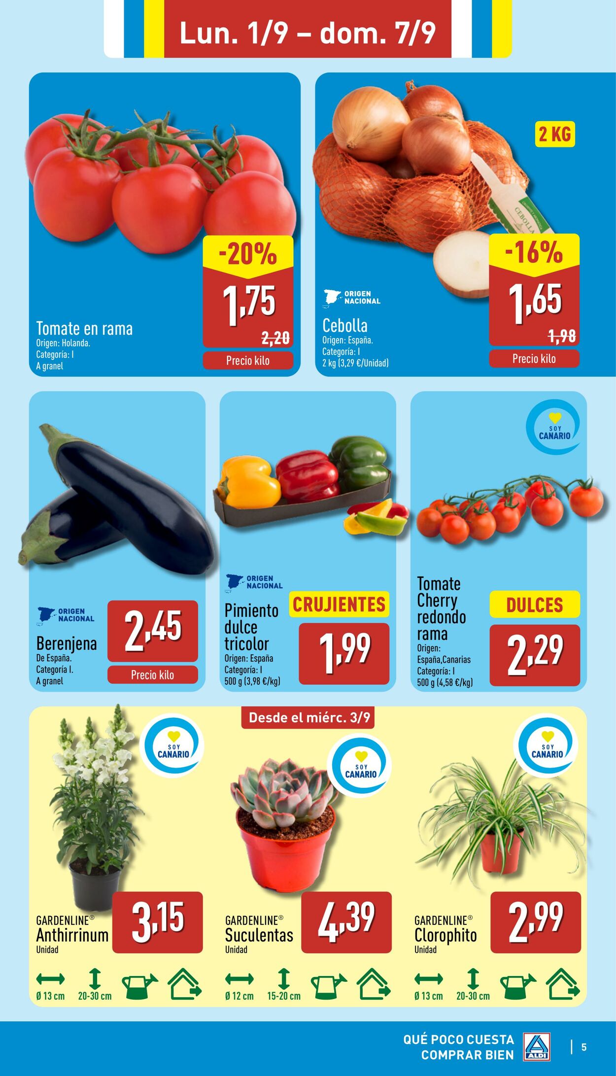 Folleto Aldi 01.09.2025 - 07.09.2025