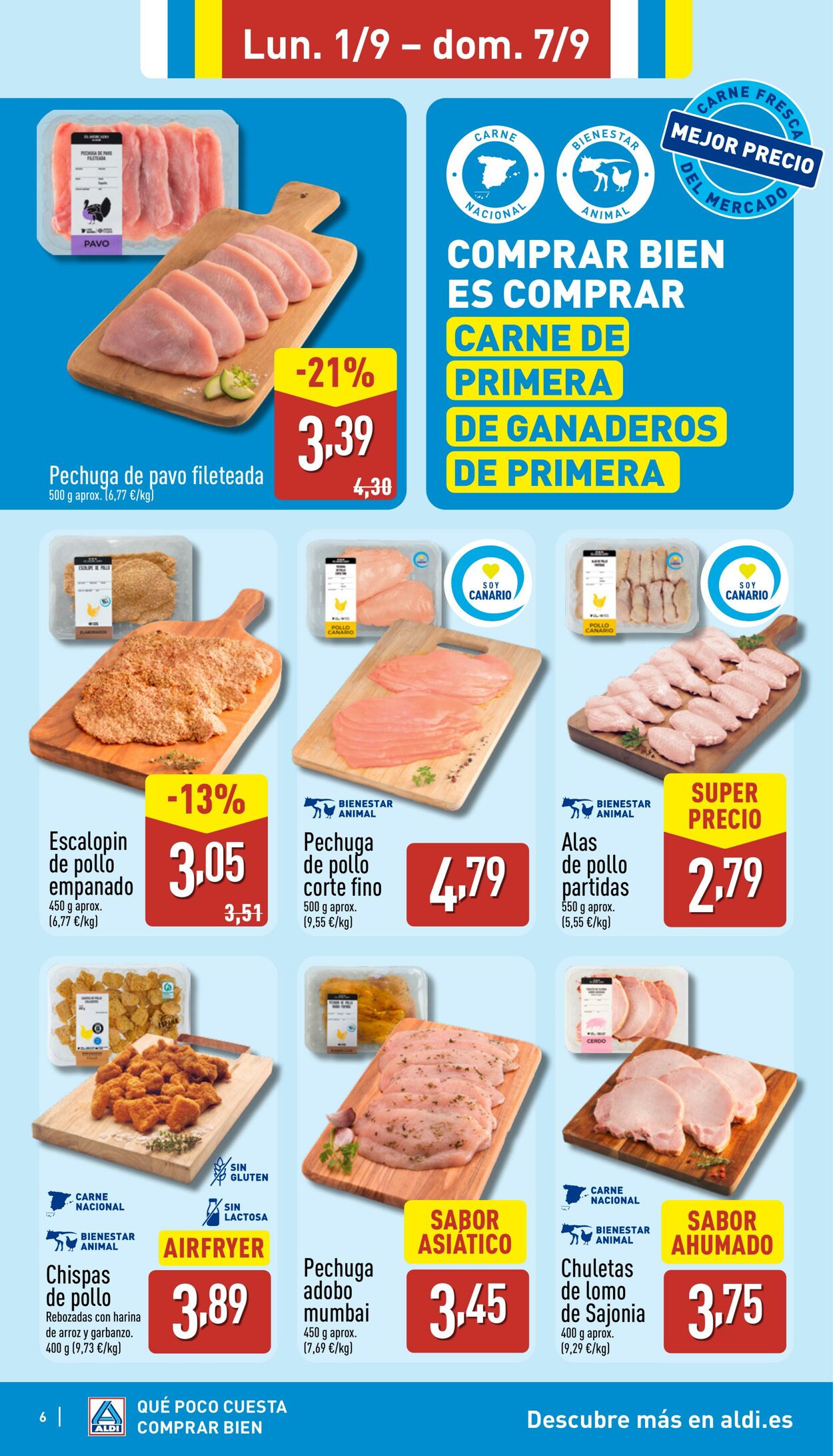 Folleto Aldi 01.09.2025 - 07.09.2025