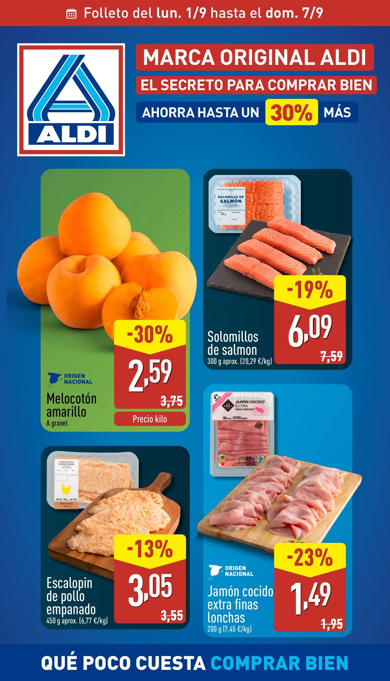 Folleto Aldi 01.09.2025 - 07.09.2025