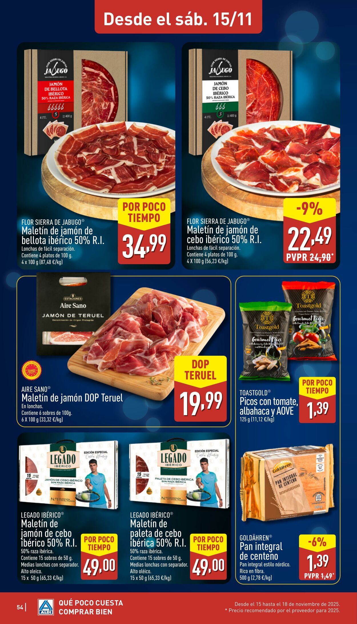 Folleto Aldi 10.11.2025 - 16.11.2025