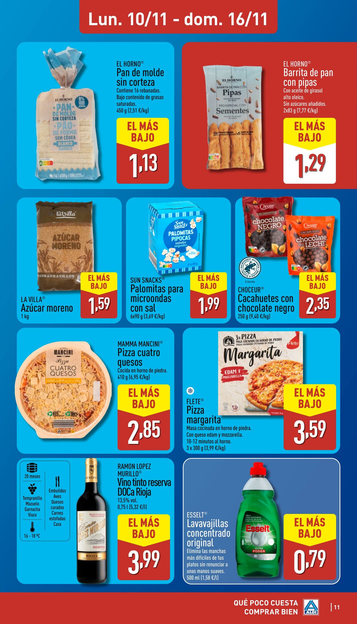 Folleto Aldi 10.11.2025 - 16.11.2025