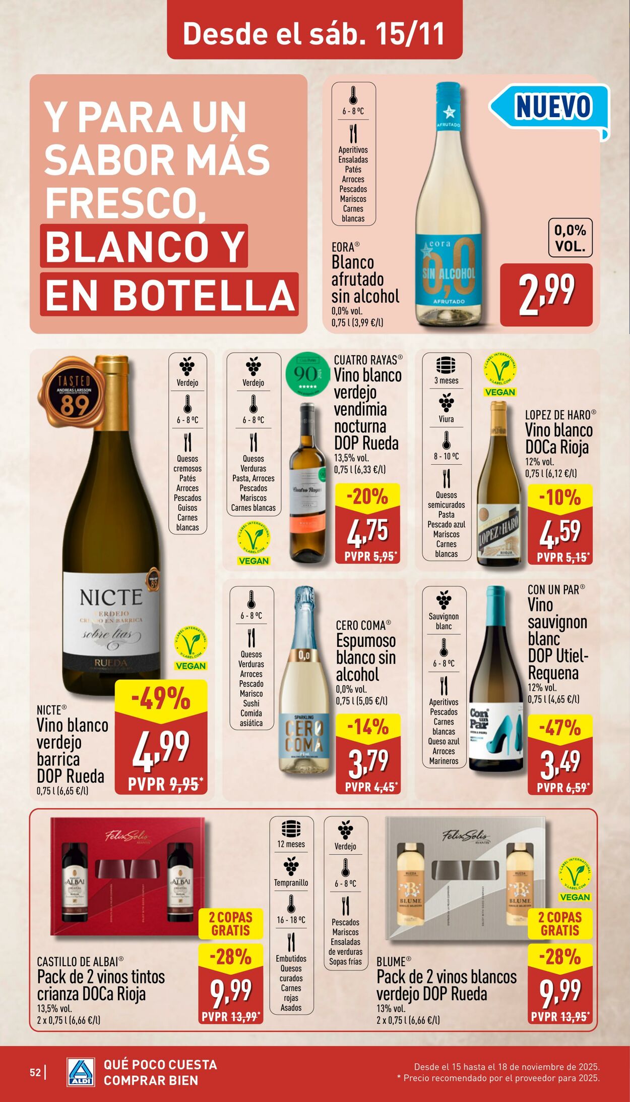 Folleto Aldi 10.11.2025 - 16.11.2025