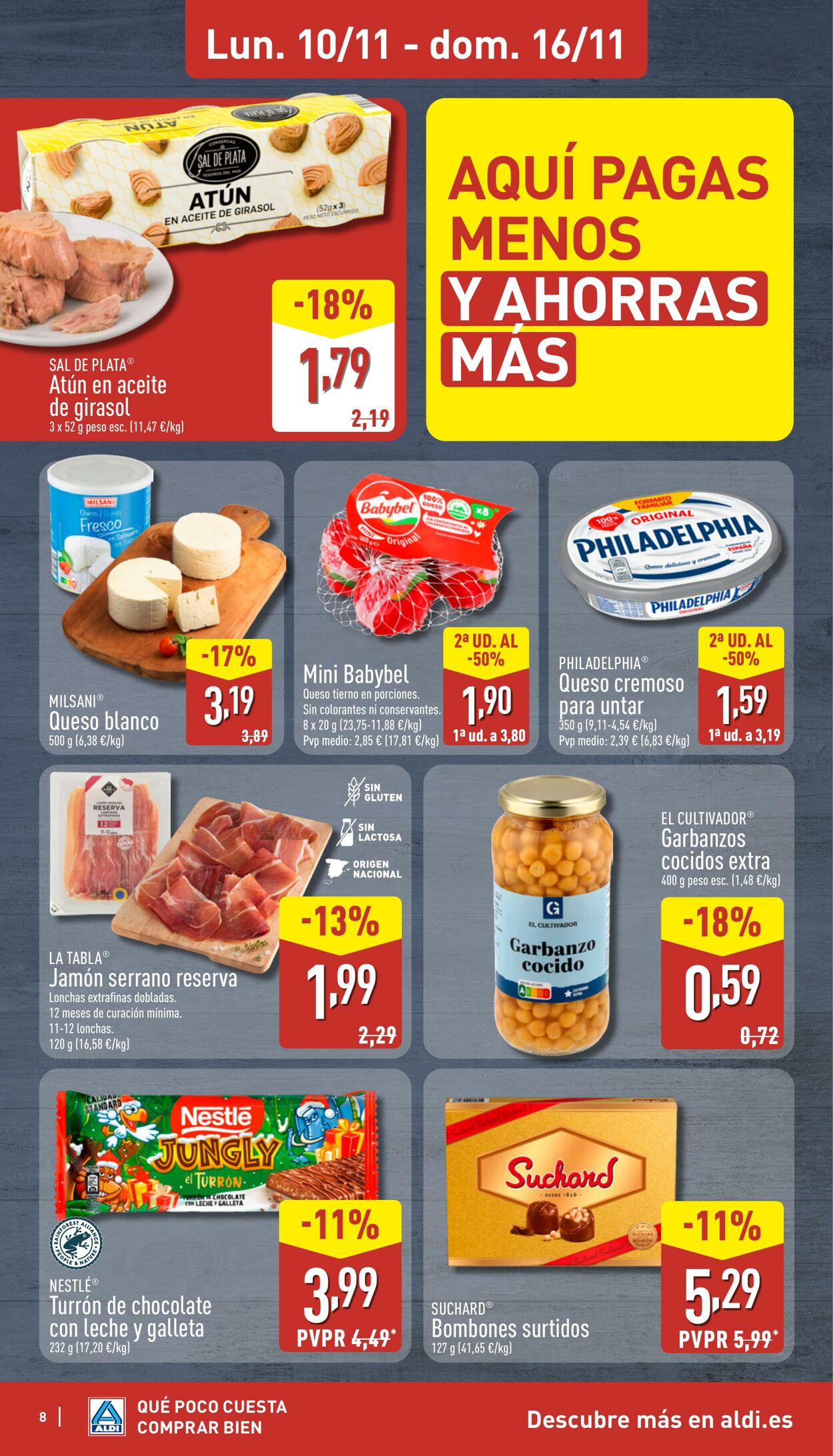 Folleto Aldi 10.11.2025 - 16.11.2025