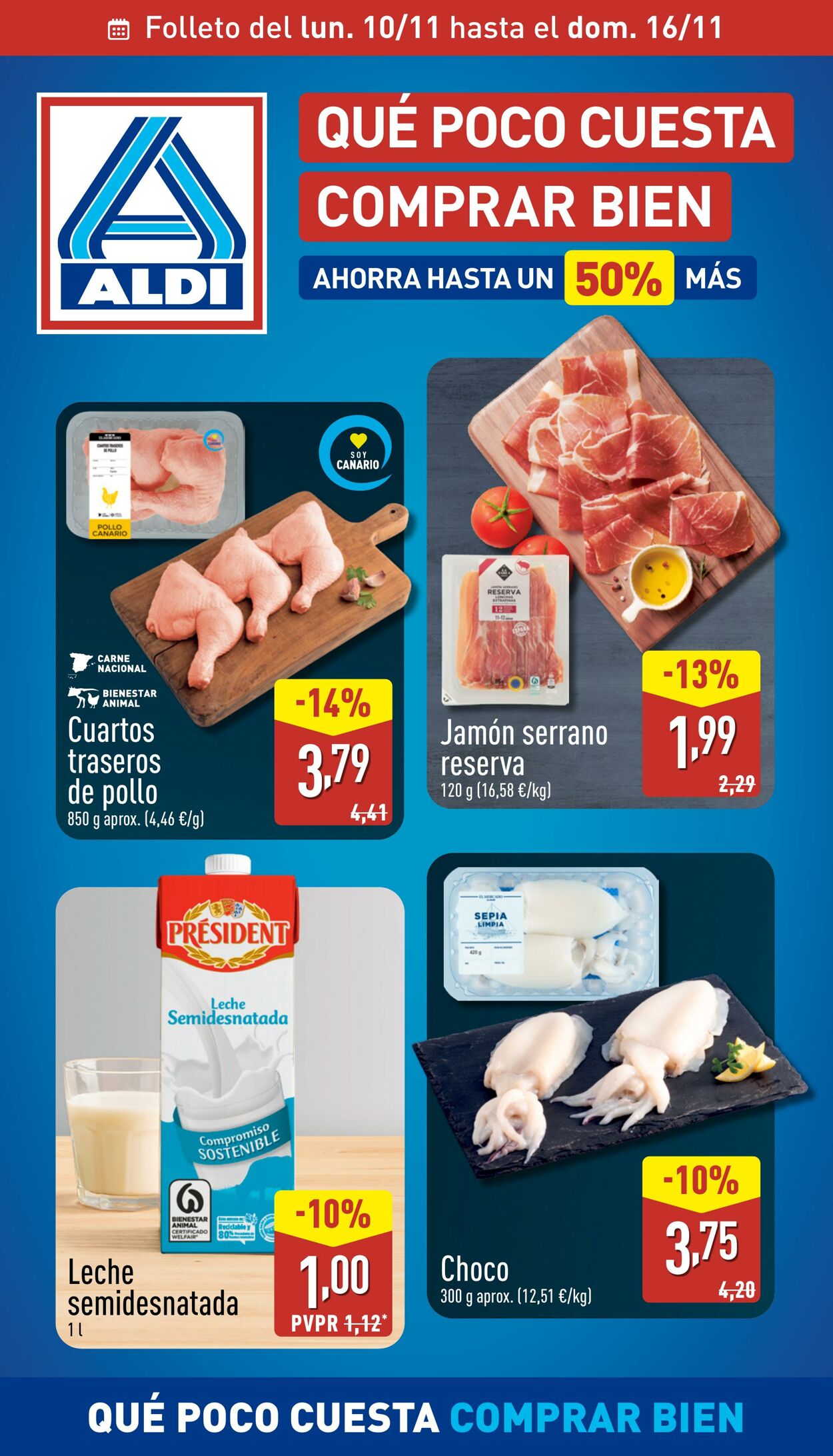 Folleto Aldi 10.11.2025 - 16.11.2025