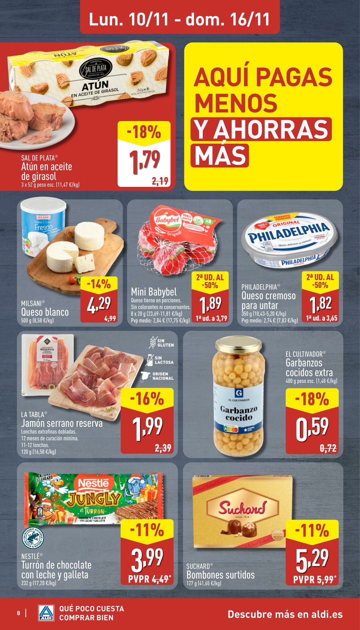 Folleto Aldi 10.11.2025 - 16.11.2025