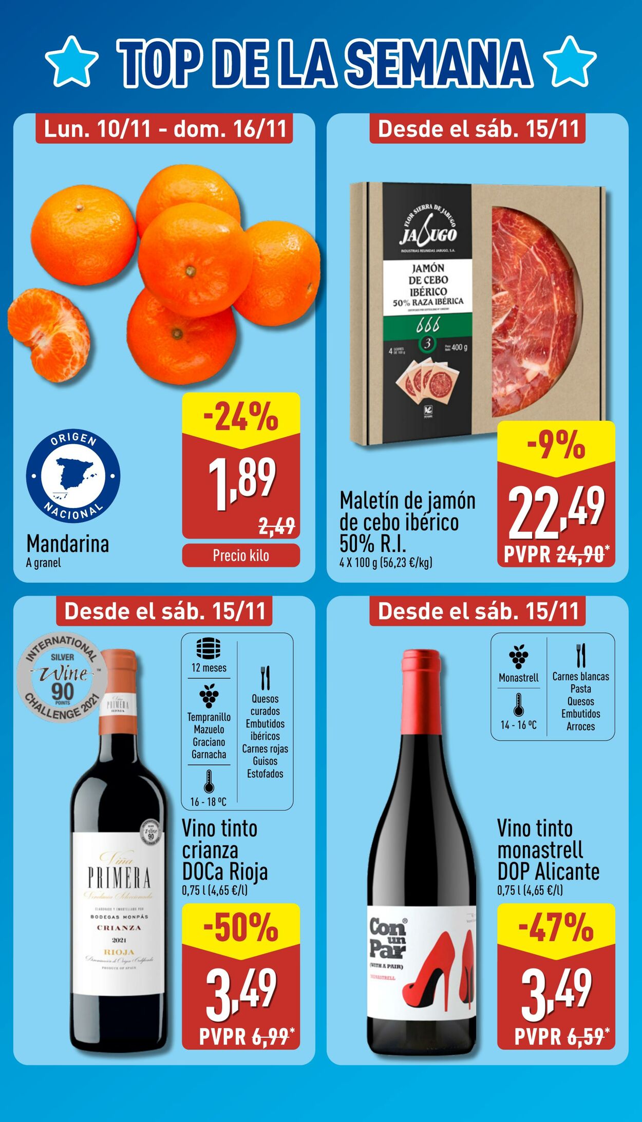 Folleto Aldi 10.11.2025 - 16.11.2025