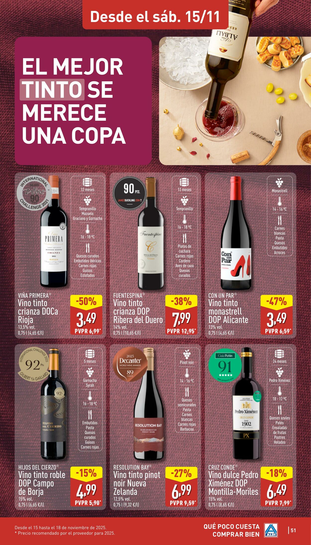 Folleto Aldi 10.11.2025 - 16.11.2025