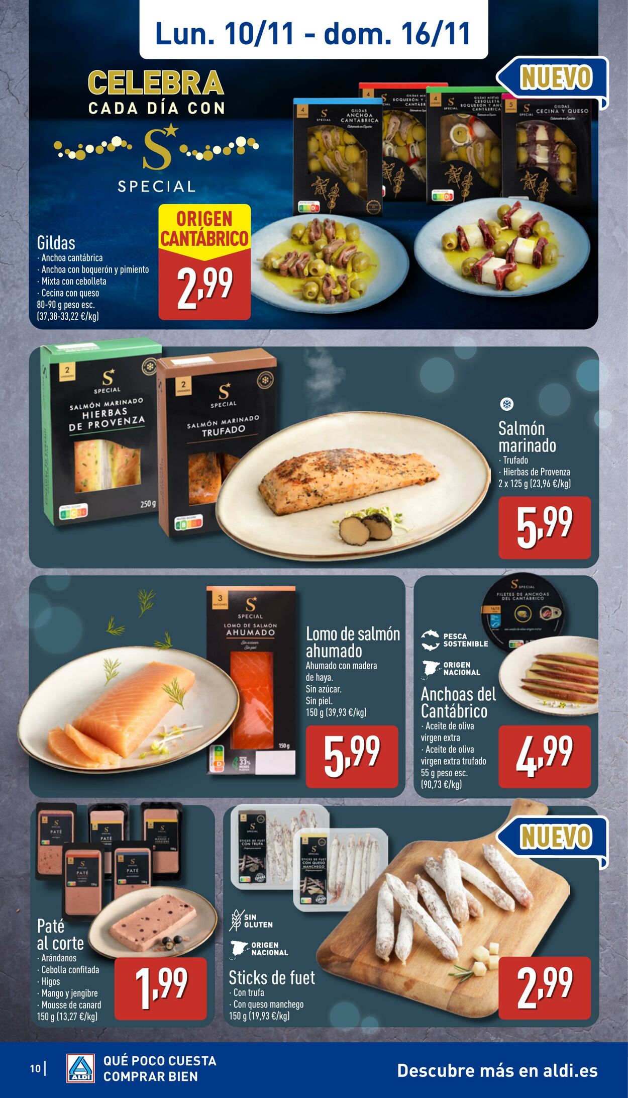 Folleto Aldi 10.11.2025 - 16.11.2025