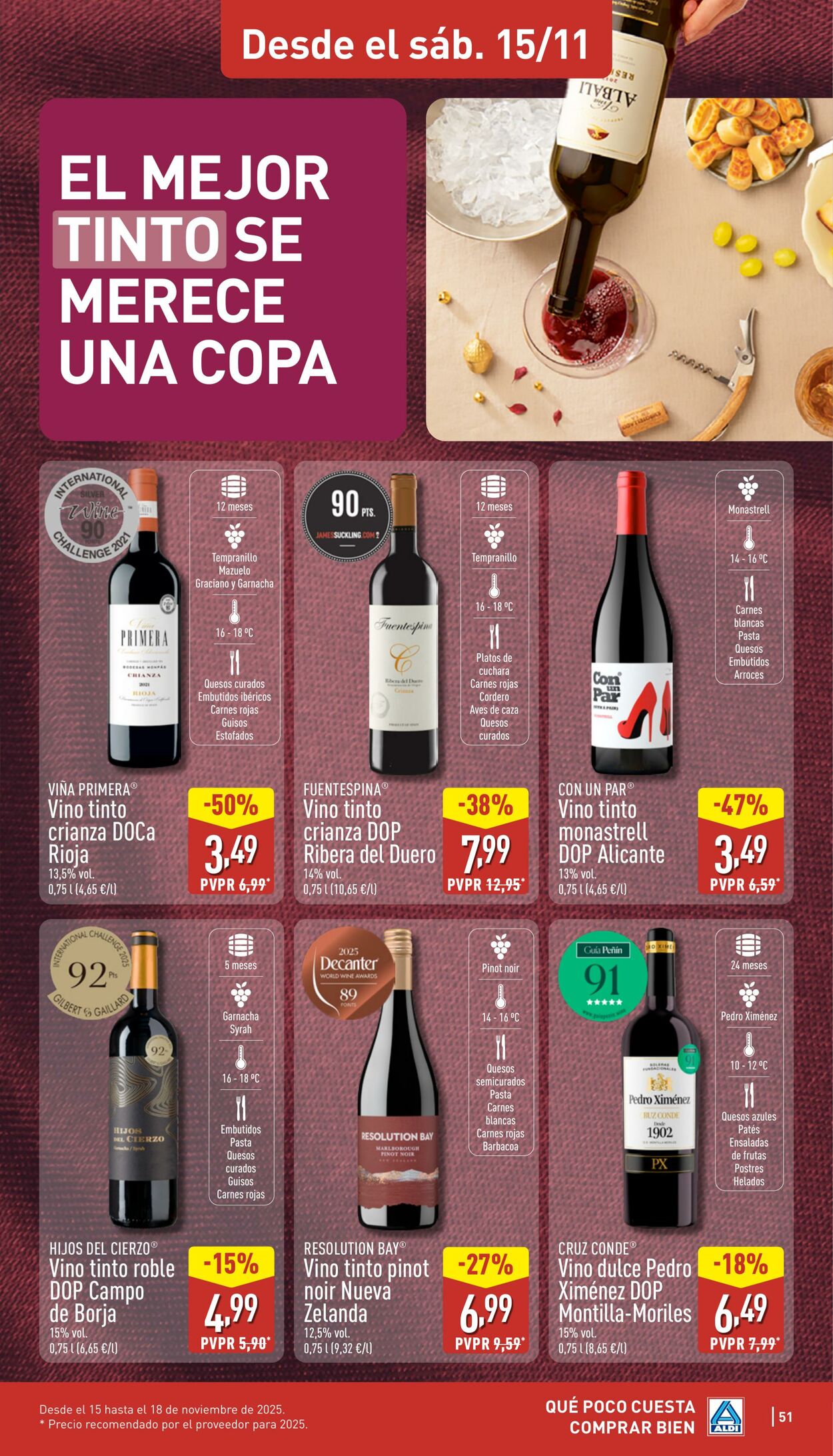 Folleto Aldi 10.11.2025 - 16.11.2025