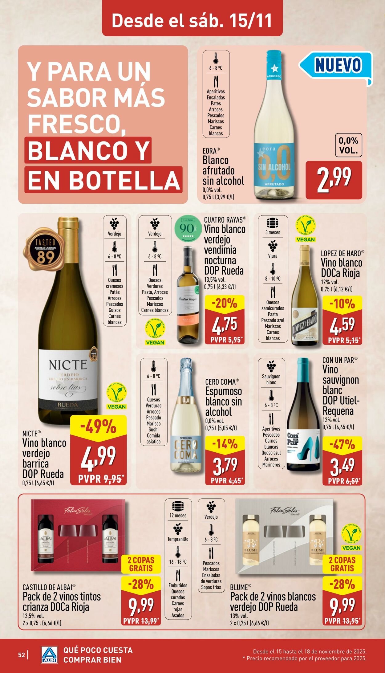 Folleto Aldi 10.11.2025 - 16.11.2025