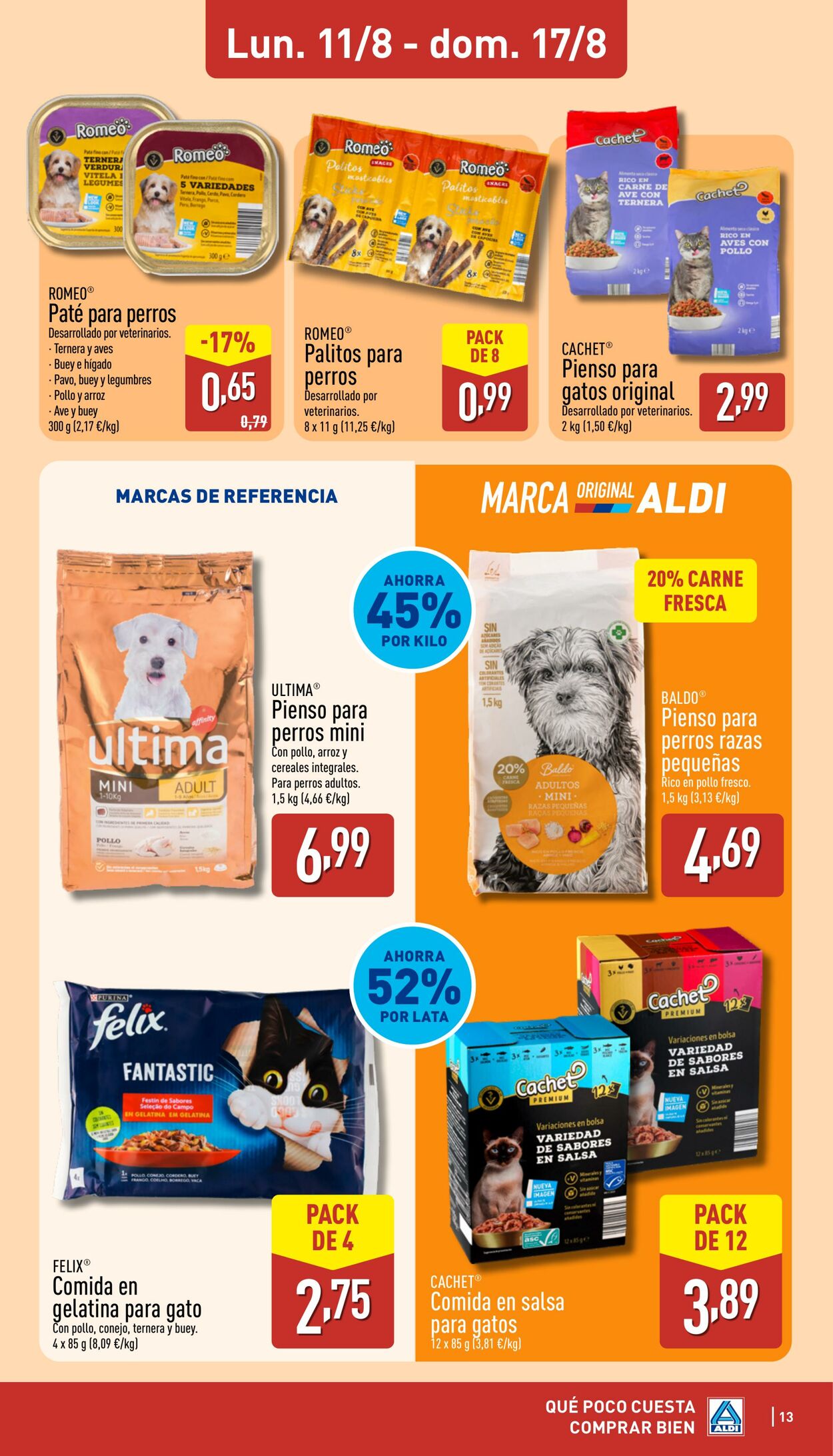 Folleto Aldi 11.08.2025 - 17.08.2025