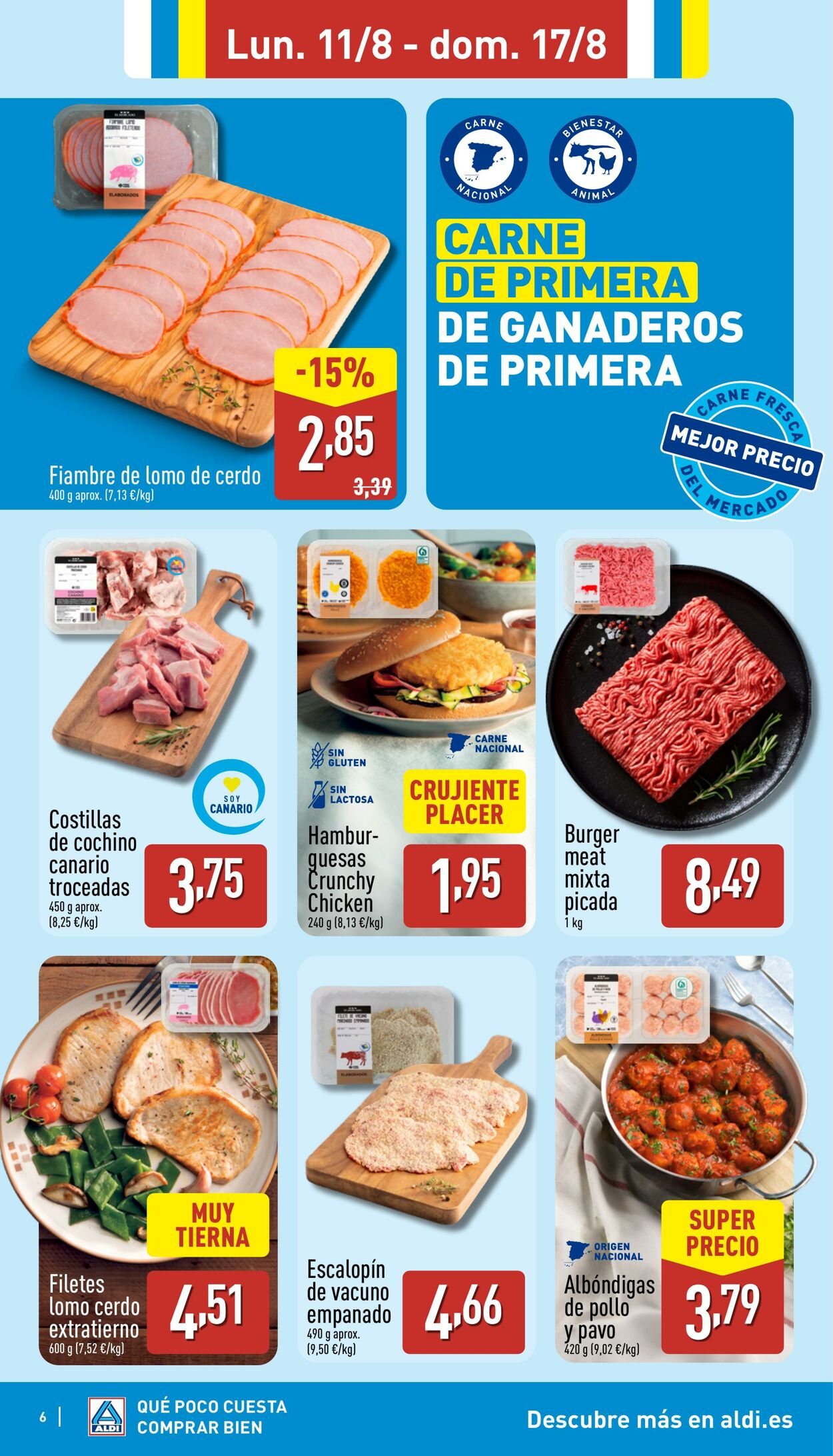 Folleto Aldi 11.08.2025 - 17.08.2025