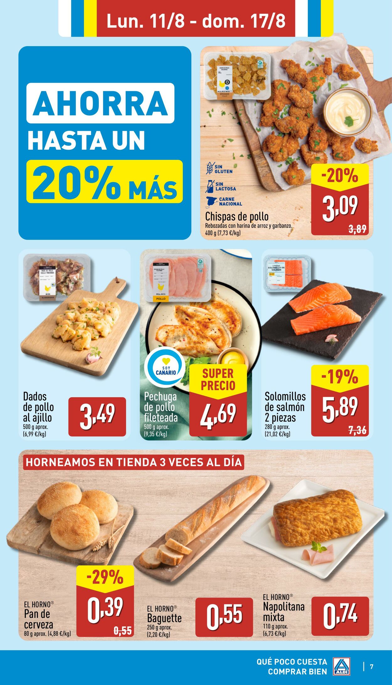 Folleto Aldi 11.08.2025 - 17.08.2025