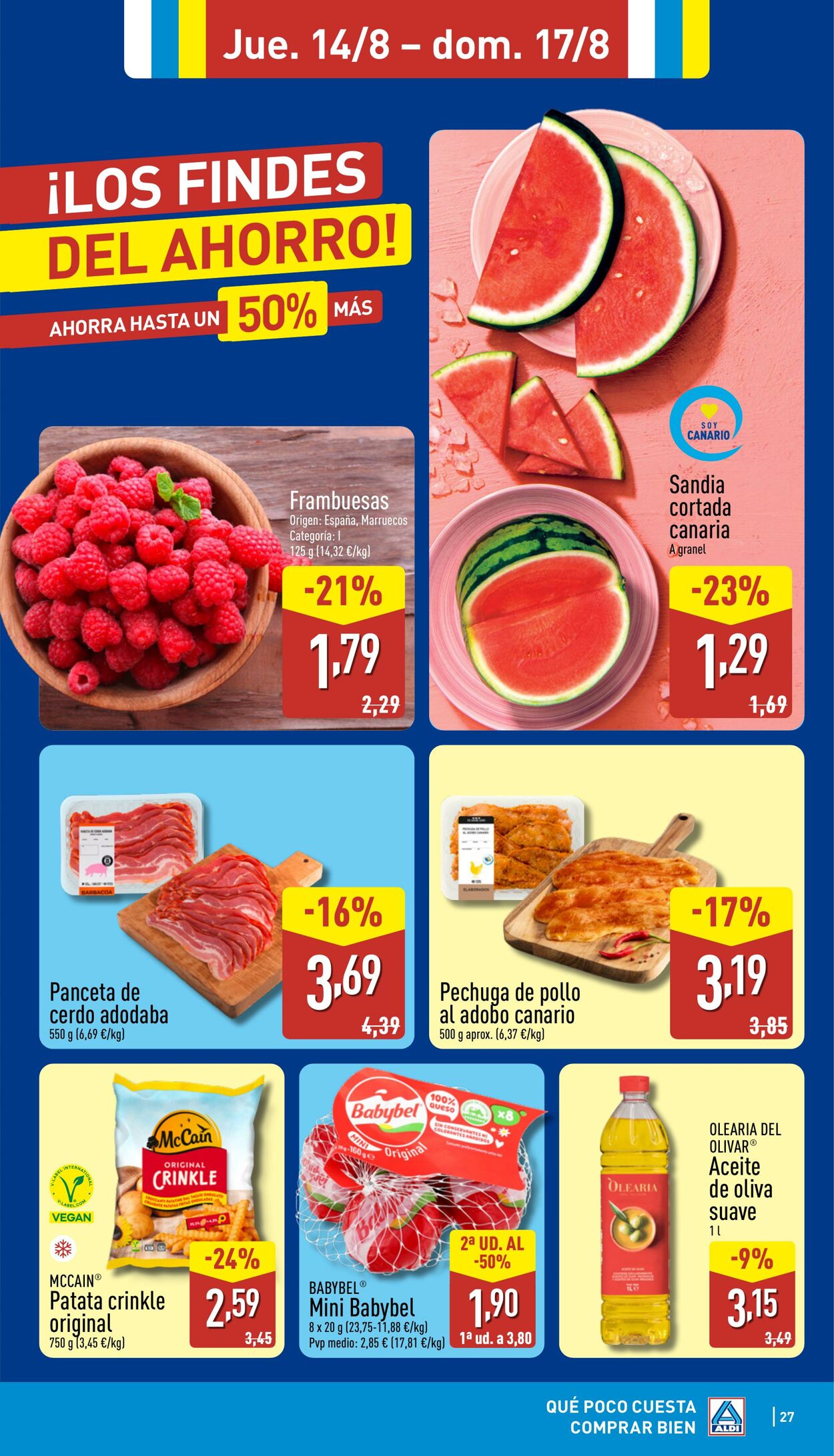Folleto Aldi 11.08.2025 - 17.08.2025