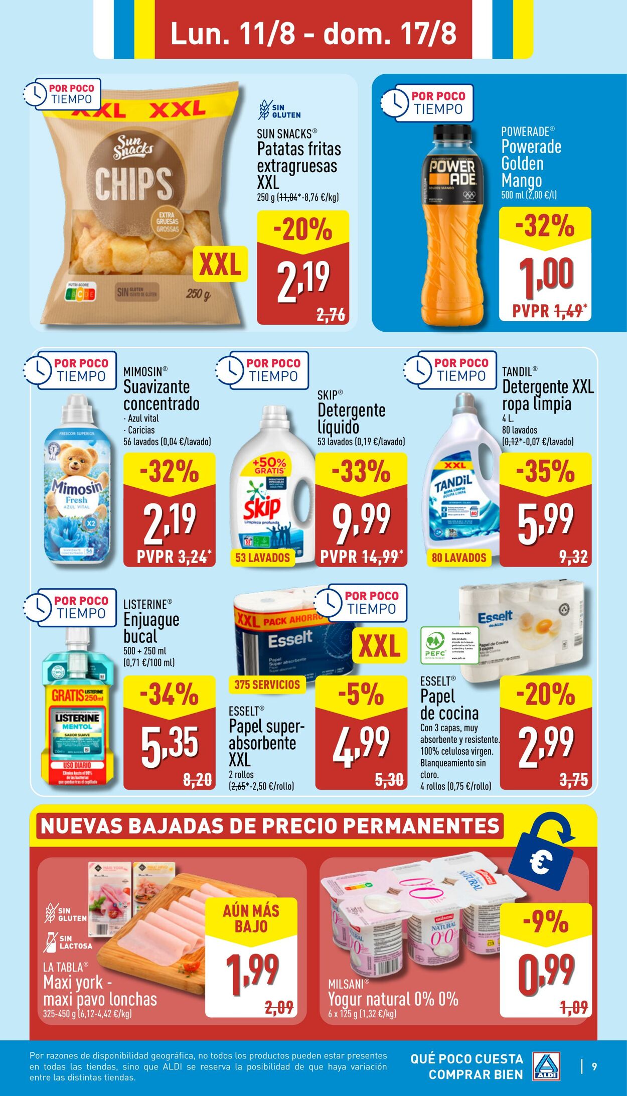 Folleto Aldi 11.08.2025 - 17.08.2025