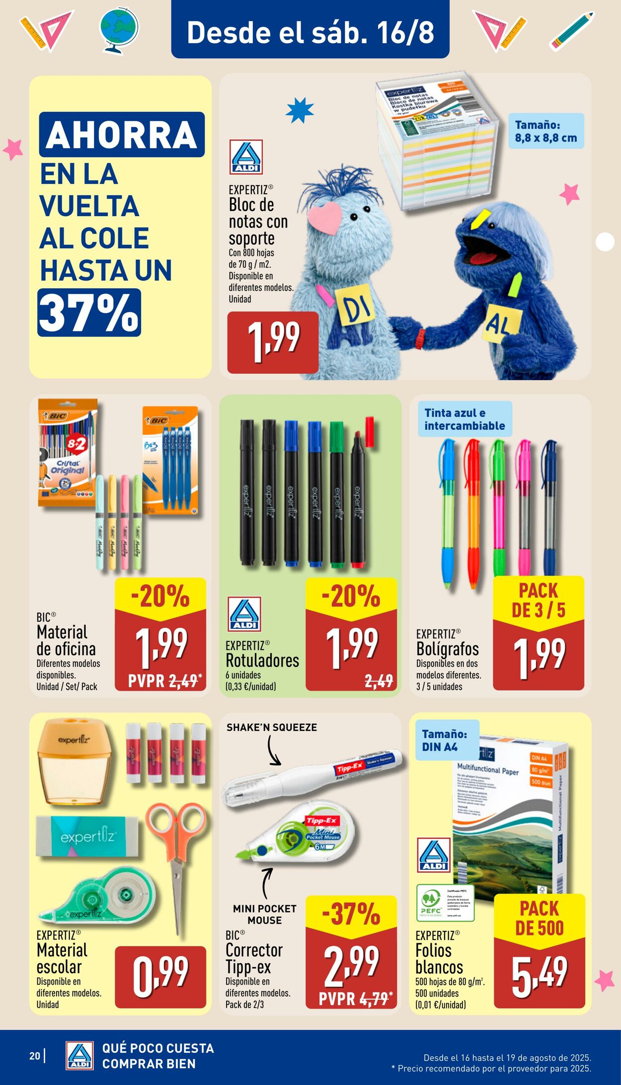 Folleto Aldi 11.08.2025 - 17.08.2025