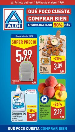 Folleto Aldi 11.08.2025 - 17.08.2025