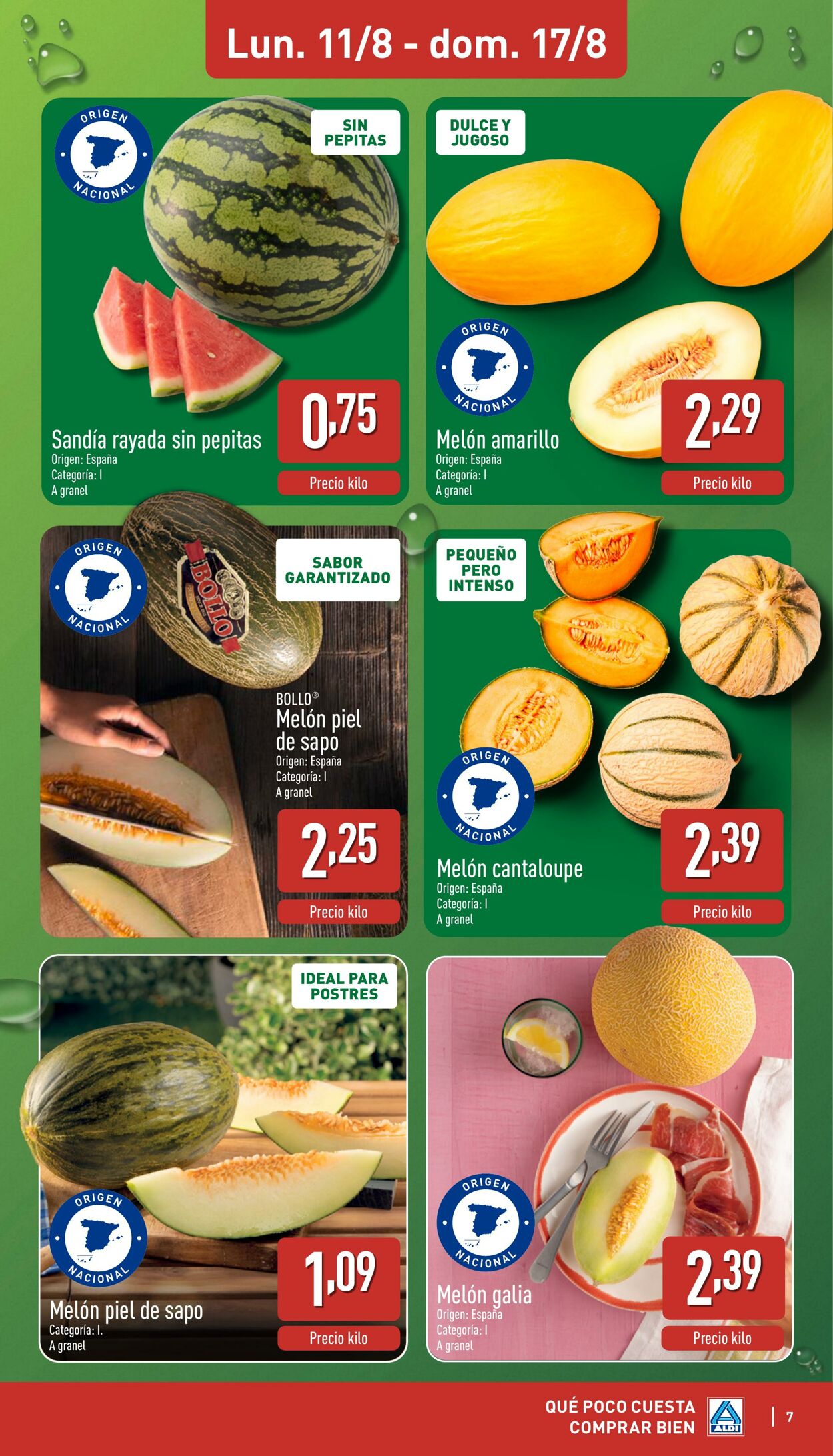 Folleto Aldi 11.08.2025 - 17.08.2025