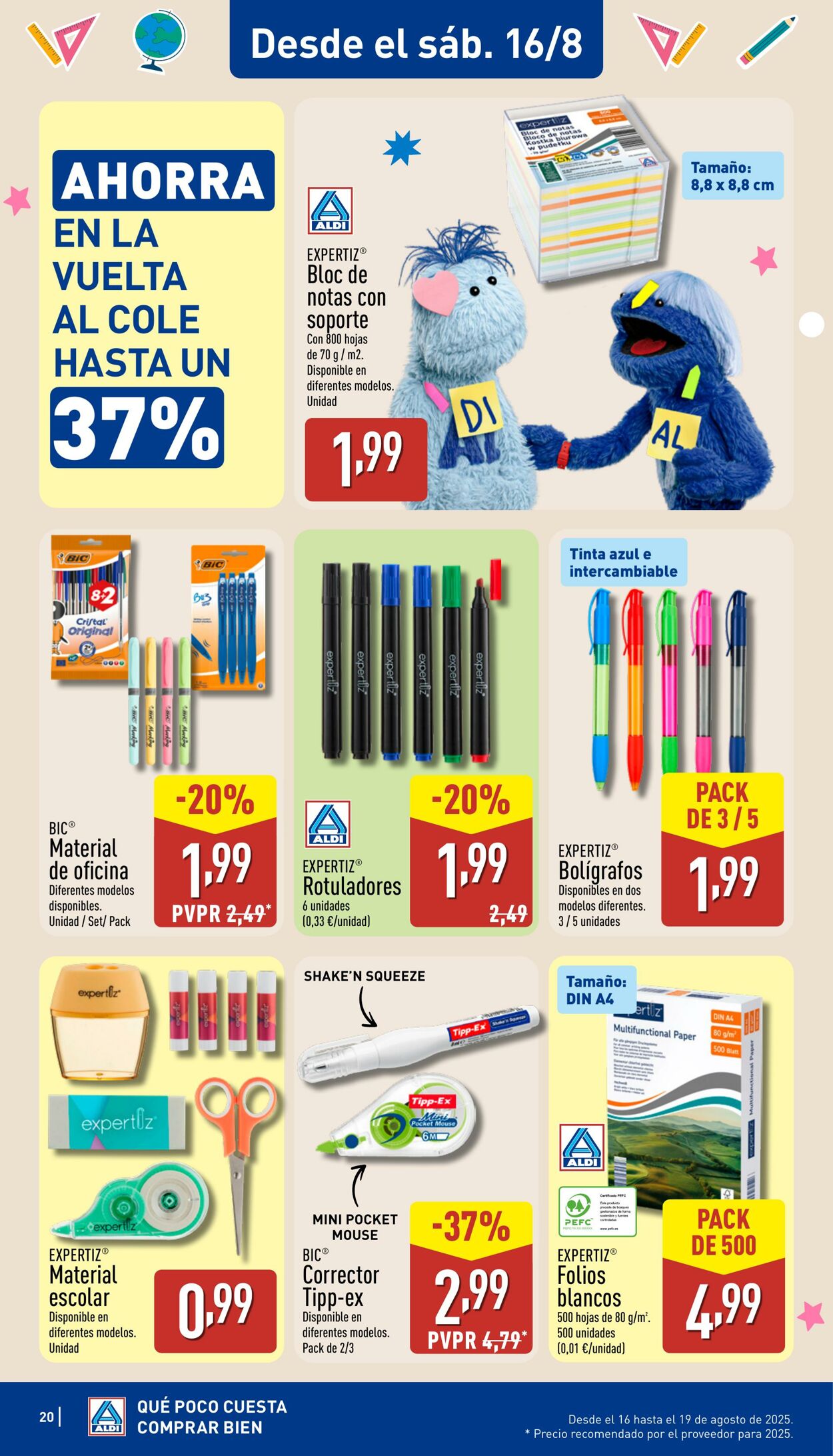 Folleto Aldi 11.08.2025 - 17.08.2025