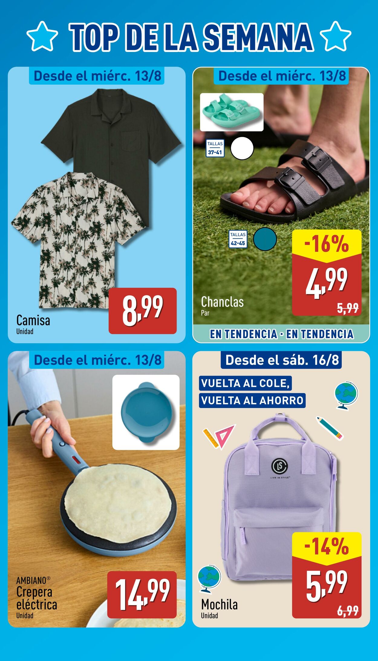 Folleto Aldi 11.08.2025 - 17.08.2025