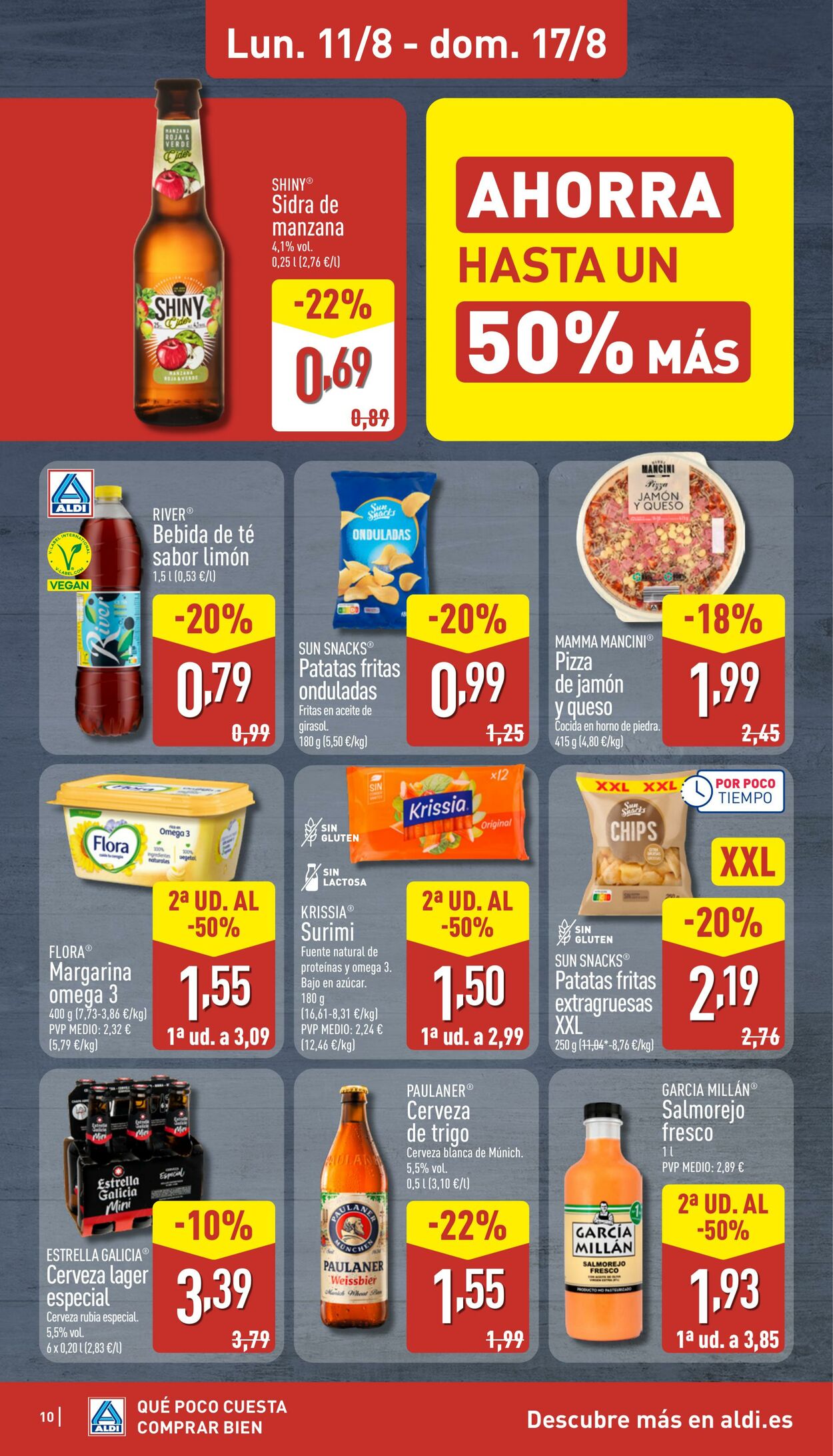 Folleto Aldi 11.08.2025 - 17.08.2025