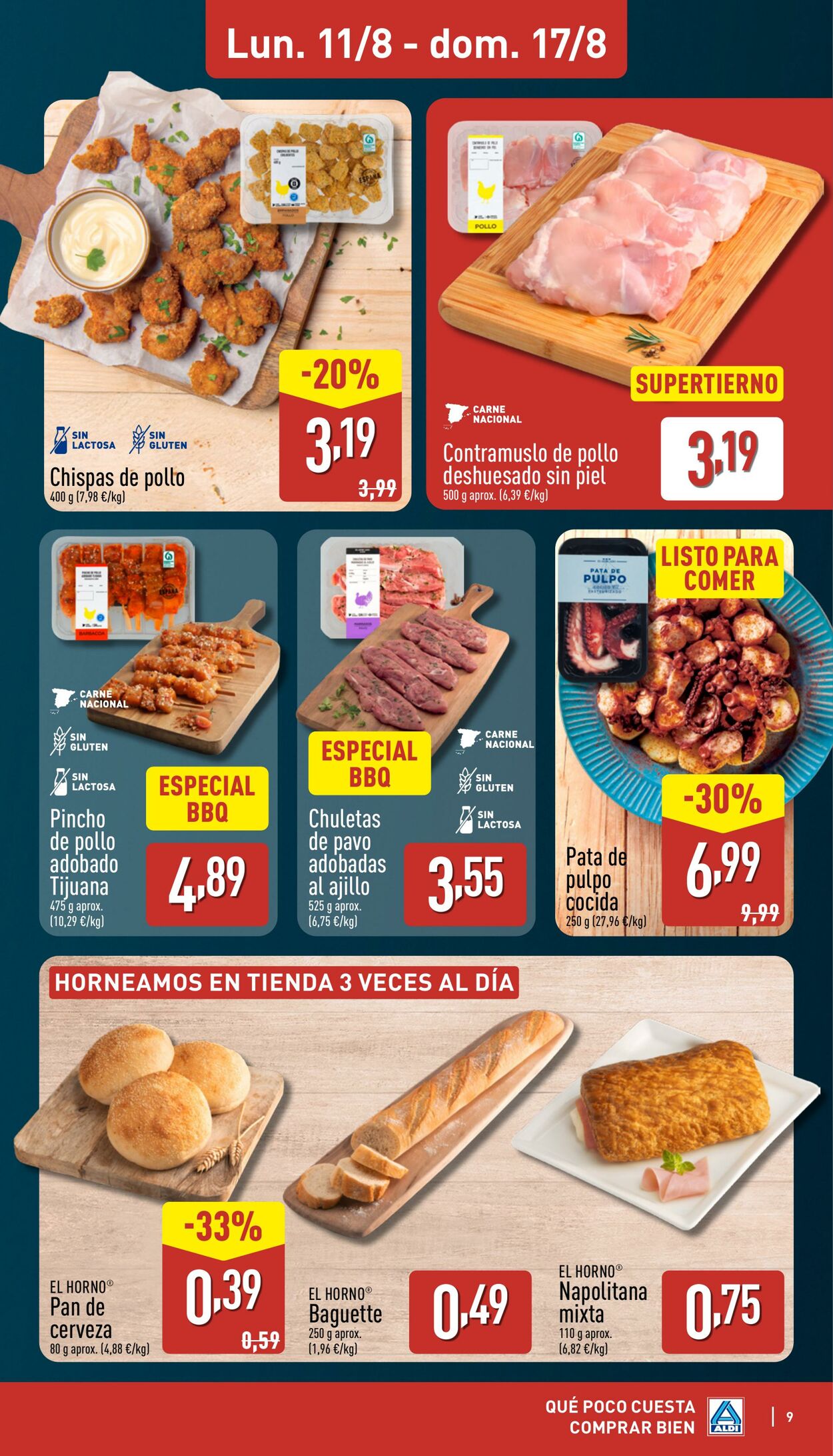 Folleto Aldi 11.08.2025 - 17.08.2025