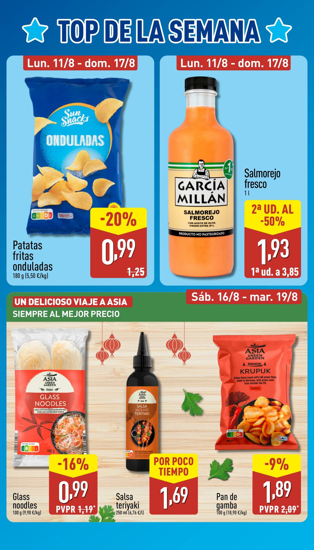 Folleto Aldi 11.08.2025 - 17.08.2025