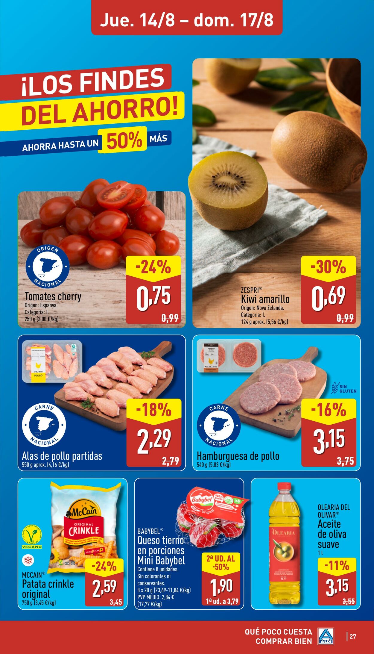 Folleto Aldi 11.08.2025 - 17.08.2025