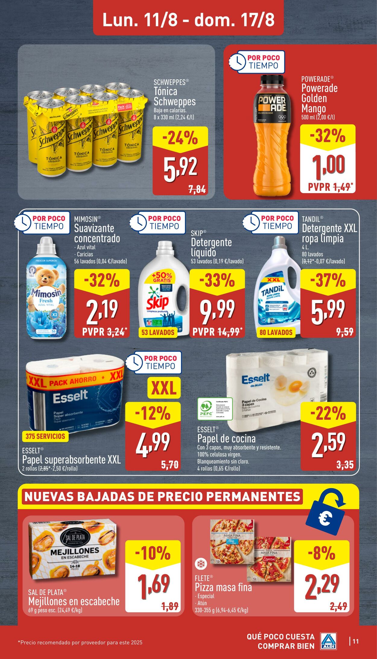 Folleto Aldi 11.08.2025 - 17.08.2025