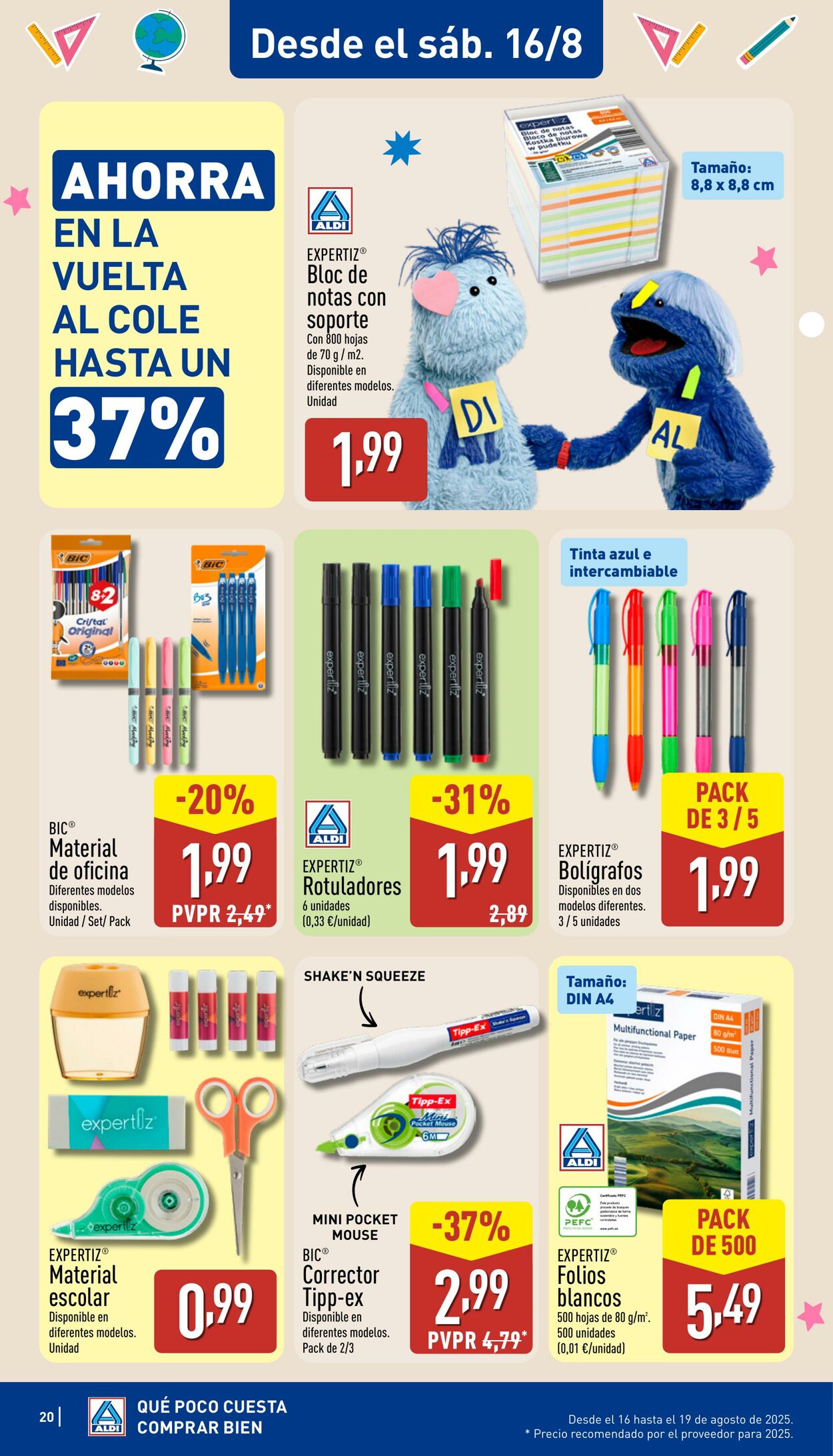 Folleto Aldi 11.08.2025 - 17.08.2025