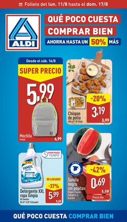 Folleto Aldi 11.08.2025 - 17.08.2025