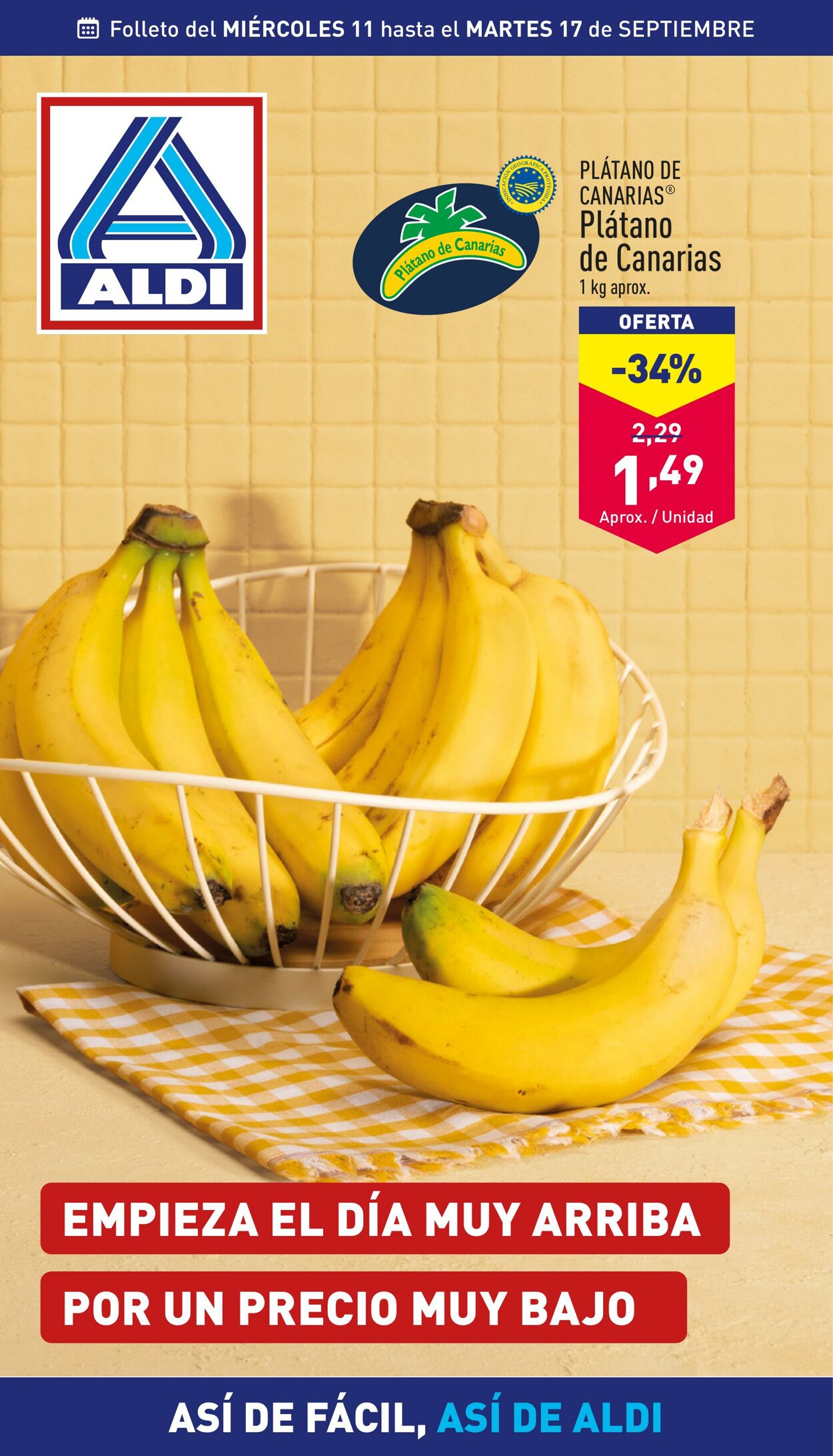 Folleto Aldi - Folleto semanal - Nuestras ofertas del 11 al 17 de septiembre - ALDI 11 sep., 2024 - 17 sep., 2024