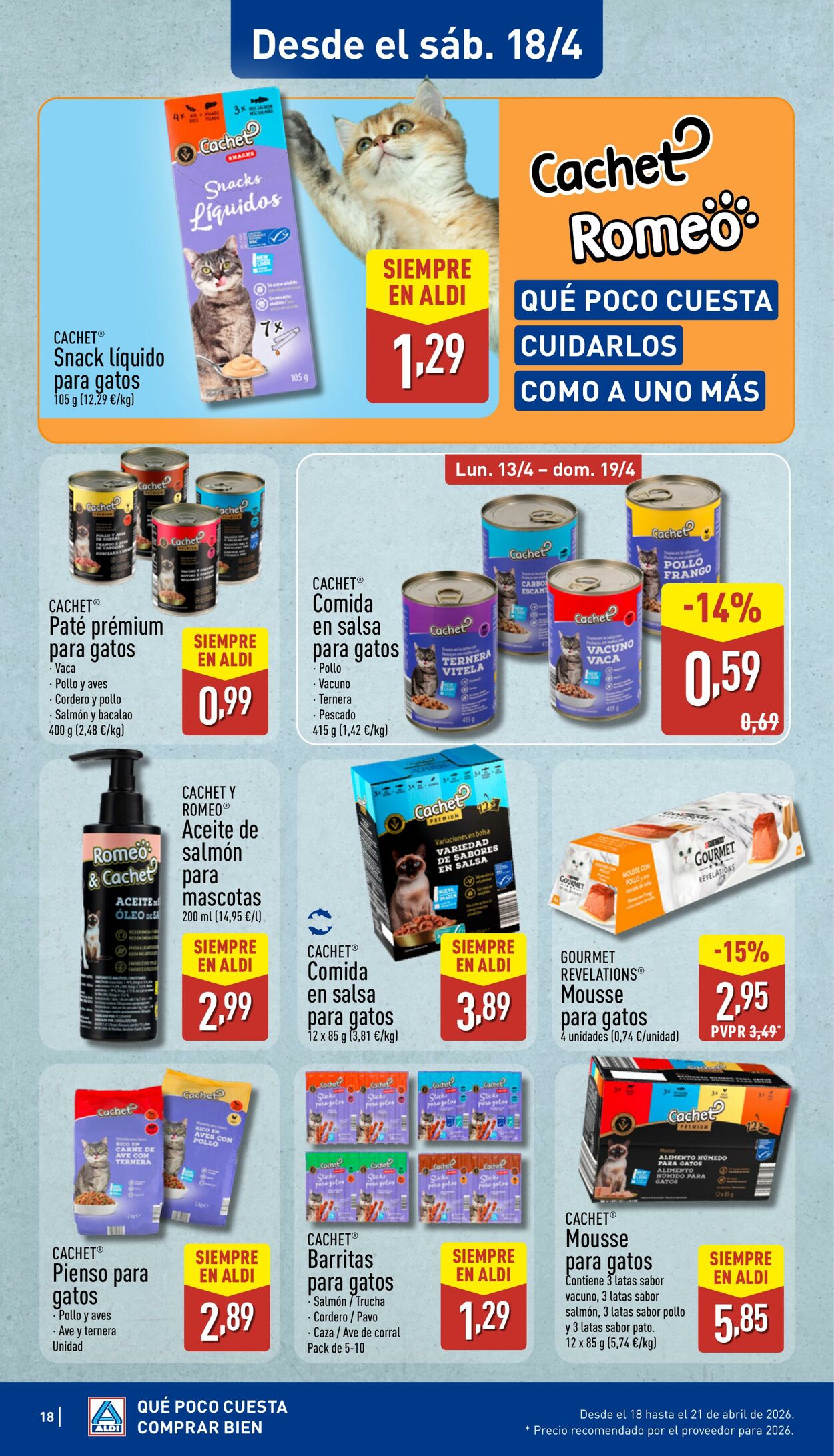 Folleto Aldi 13.04.2026 - 19.04.2026