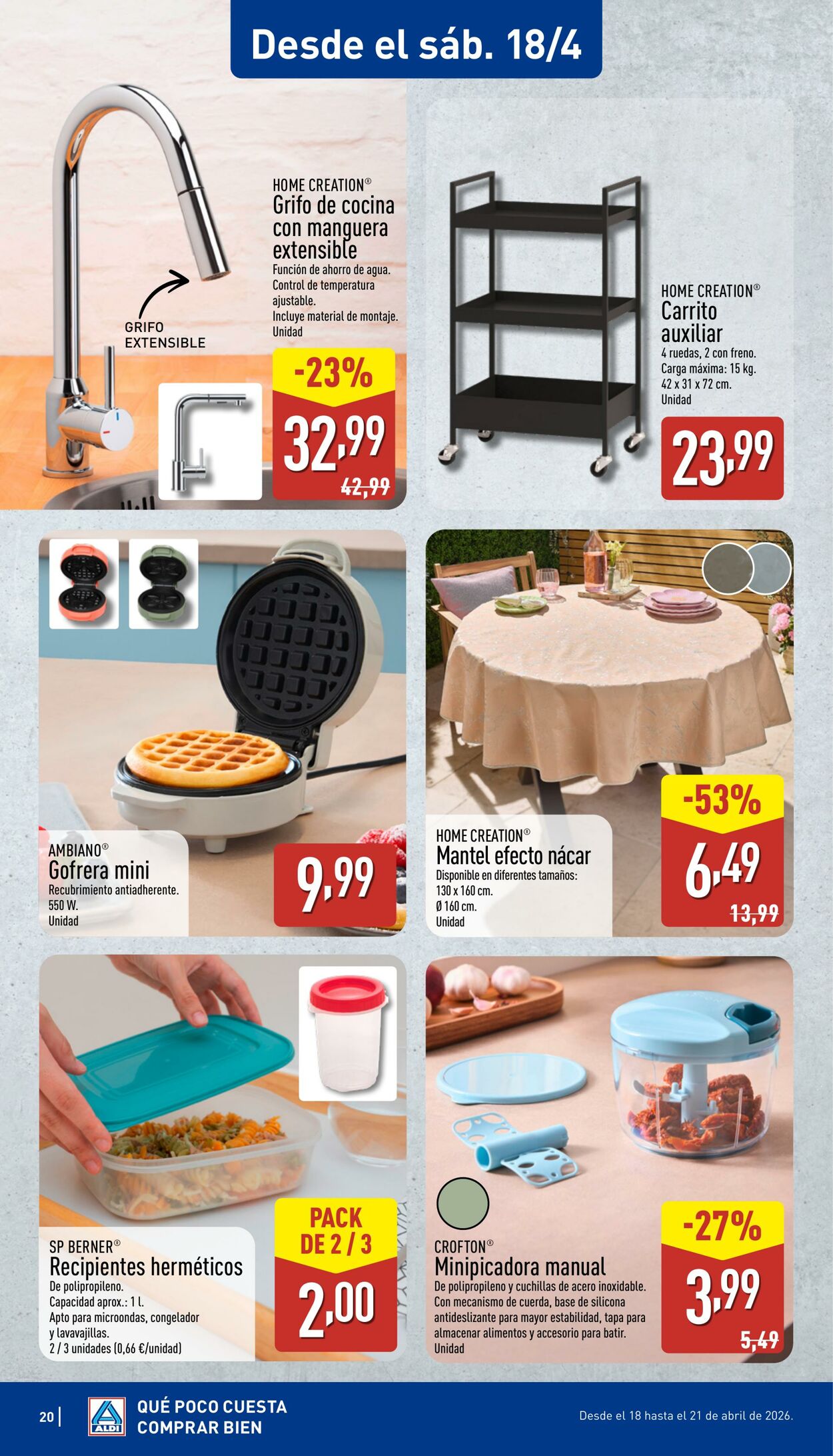Folleto Aldi 13.04.2026 - 19.04.2026