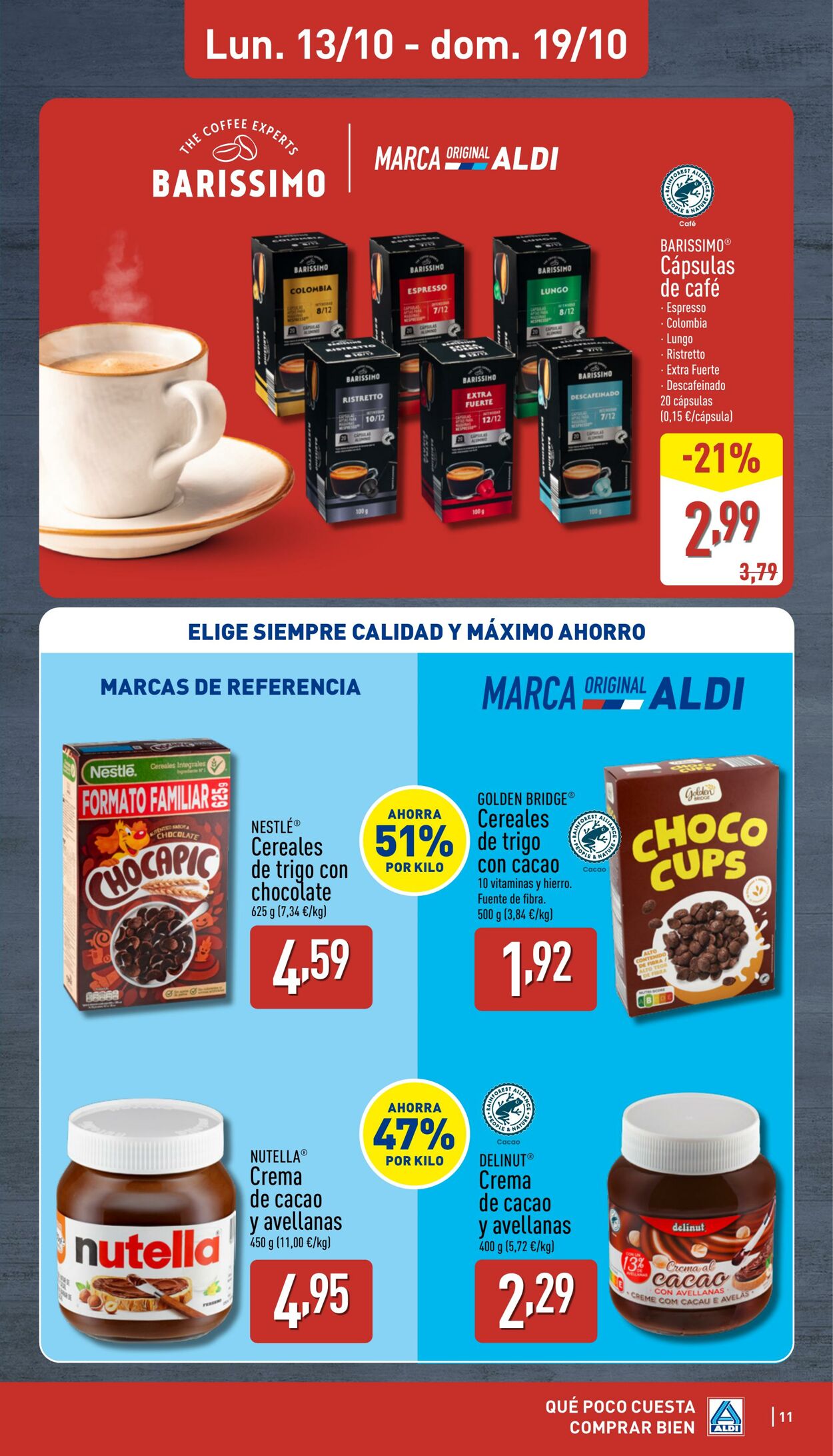 Folleto Aldi 13.10.2025 - 19.10.2025