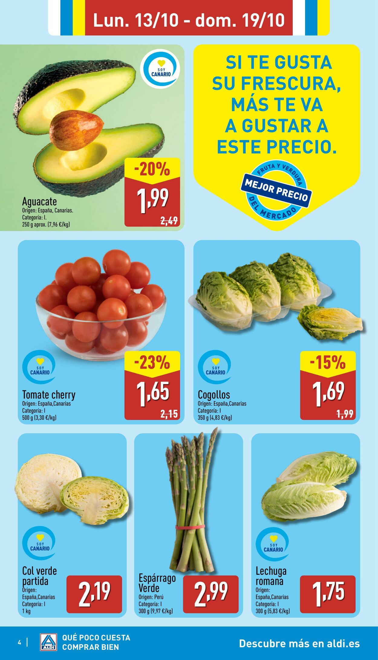 Folleto Aldi 13.10.2025 - 19.10.2025