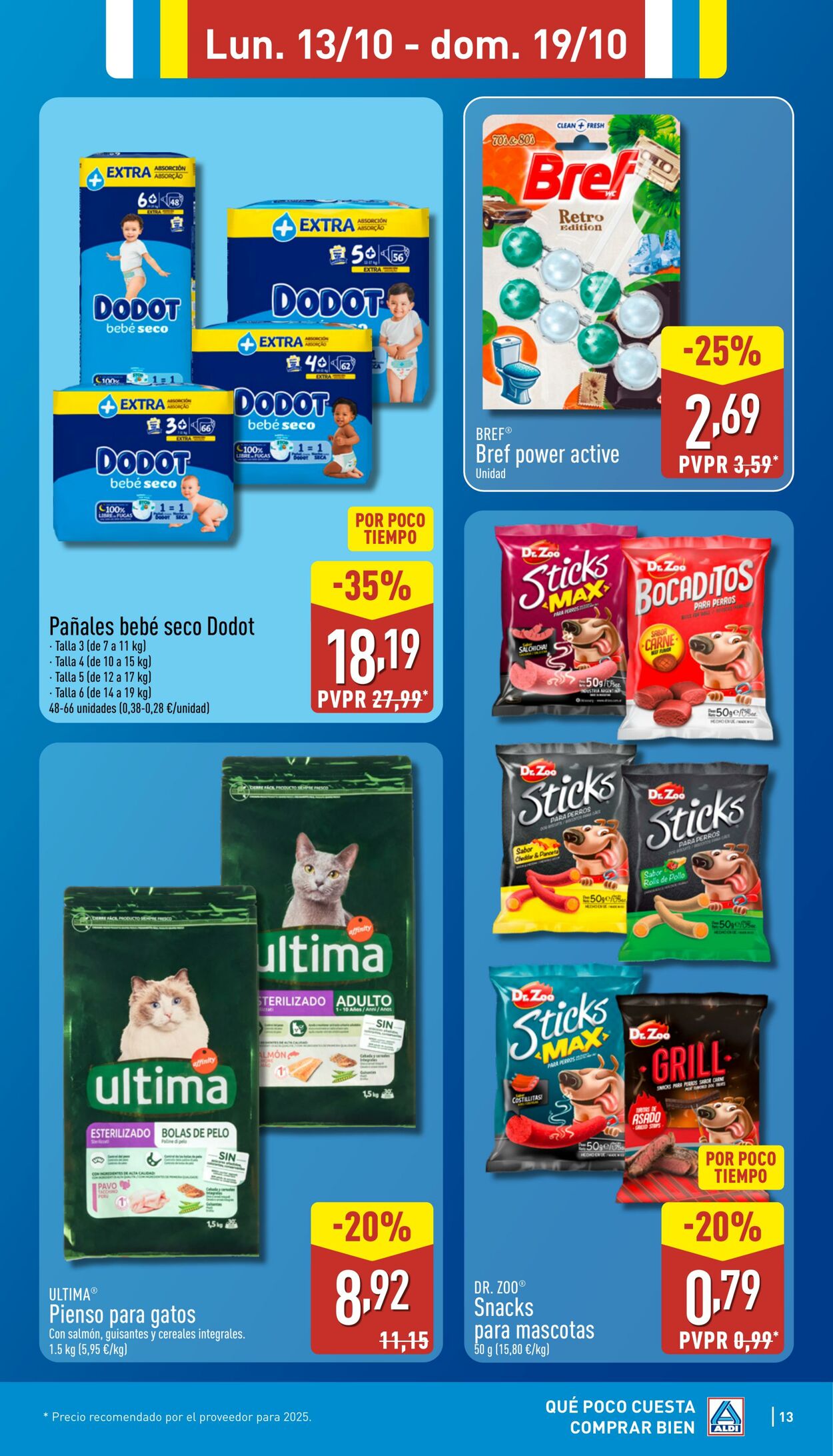 Folleto Aldi 13.10.2025 - 19.10.2025