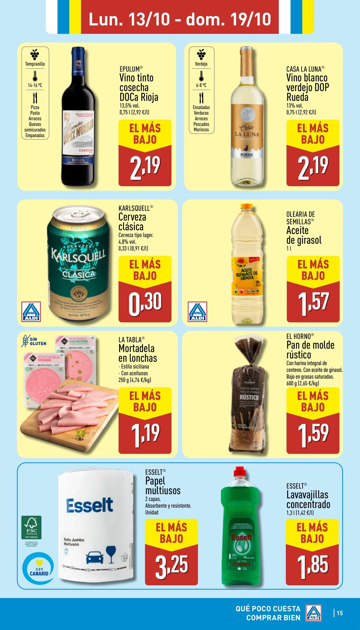 Folleto Aldi 13.10.2025 - 19.10.2025